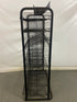 8 Shelf Black Display Rack