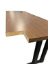 Laminate Cherry Desk With Stationary Drawer