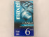 Maxell T120 GX-Silver High Quality VHS Video Blank Tapes