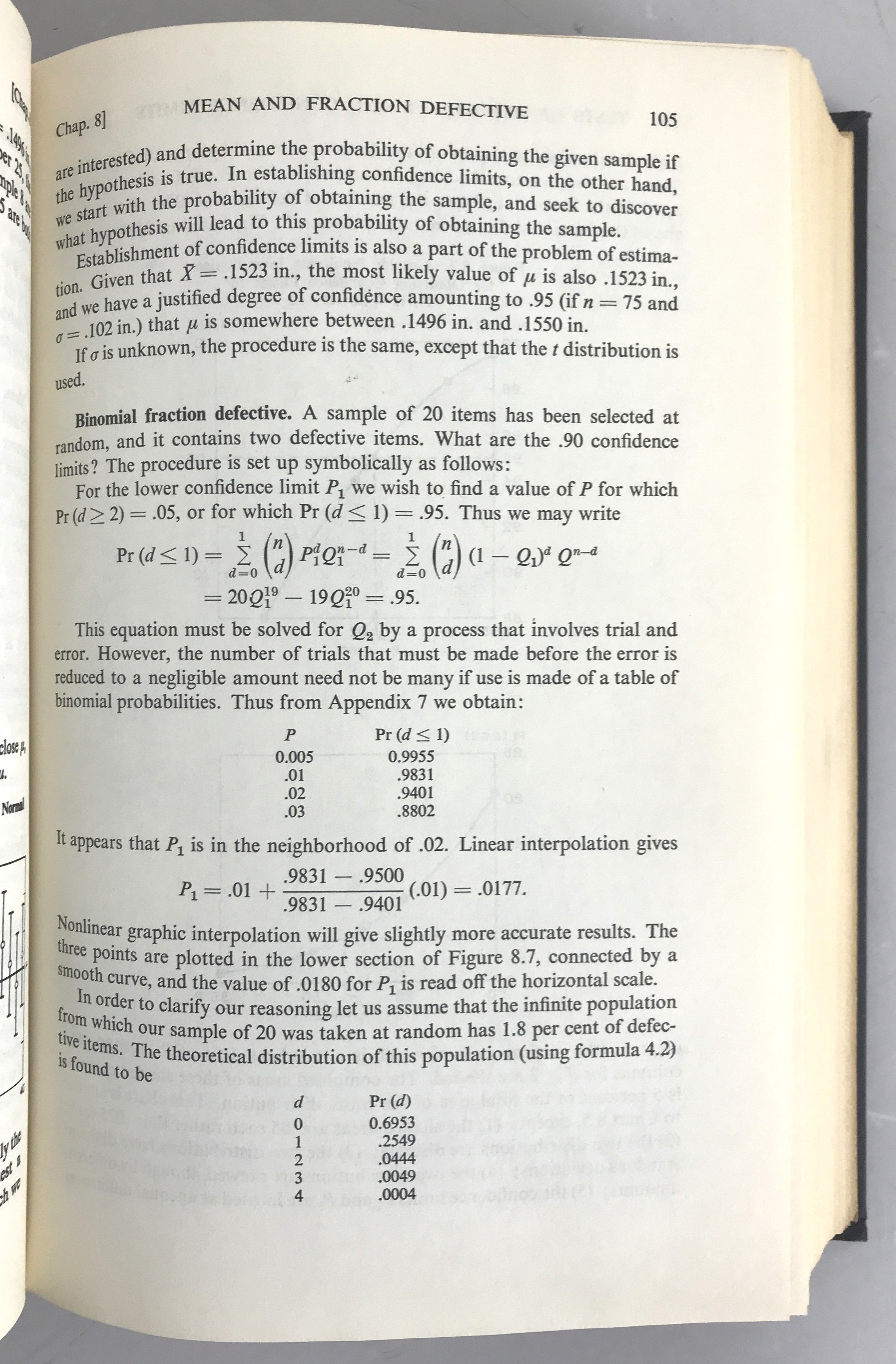 Statistical Methods in Quality Control by Dudley Cowden 1957 HC