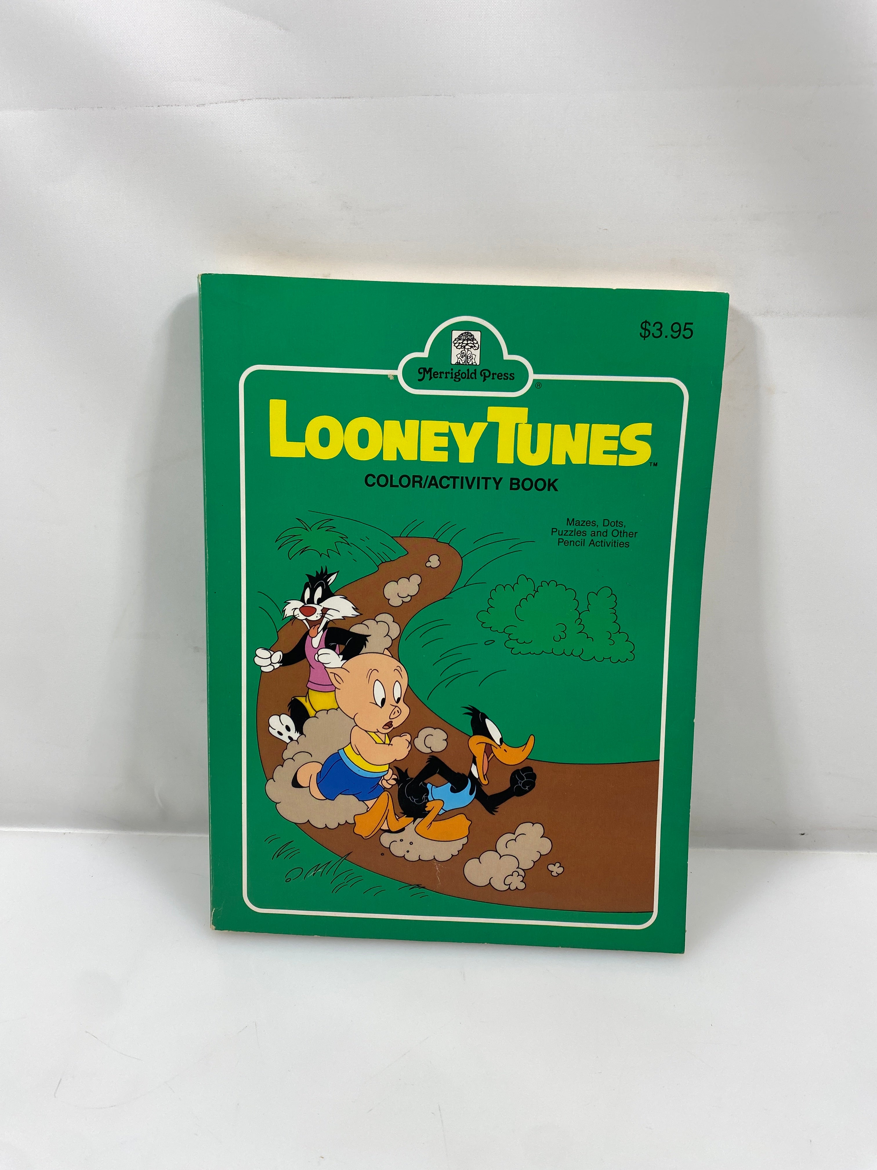 Lightly Used Vintage Looney Tunes Color/Activity Book