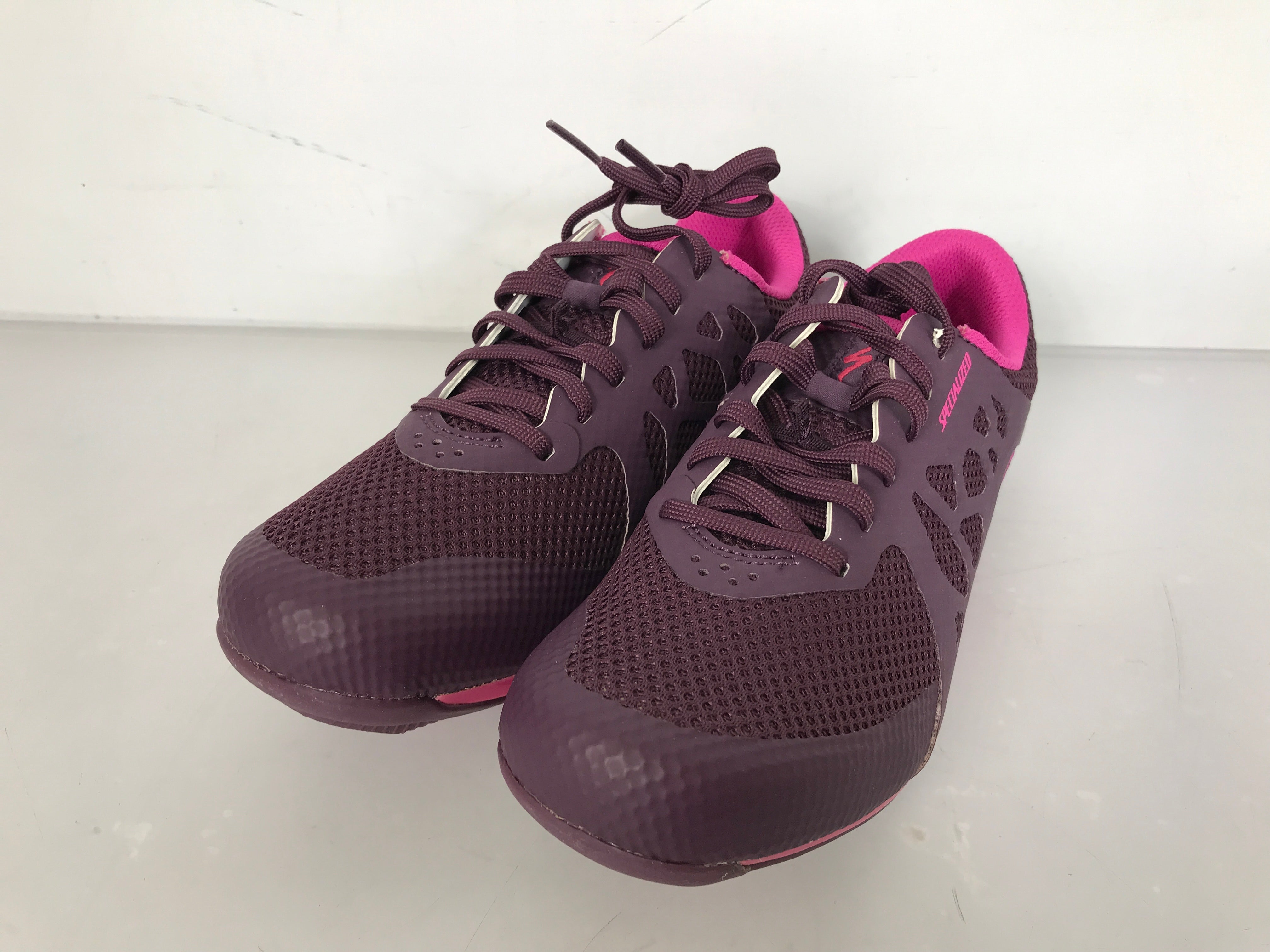 Specialized Body Geometry Berry/Purple Remix Women's Size 10.5 / 42 NIB