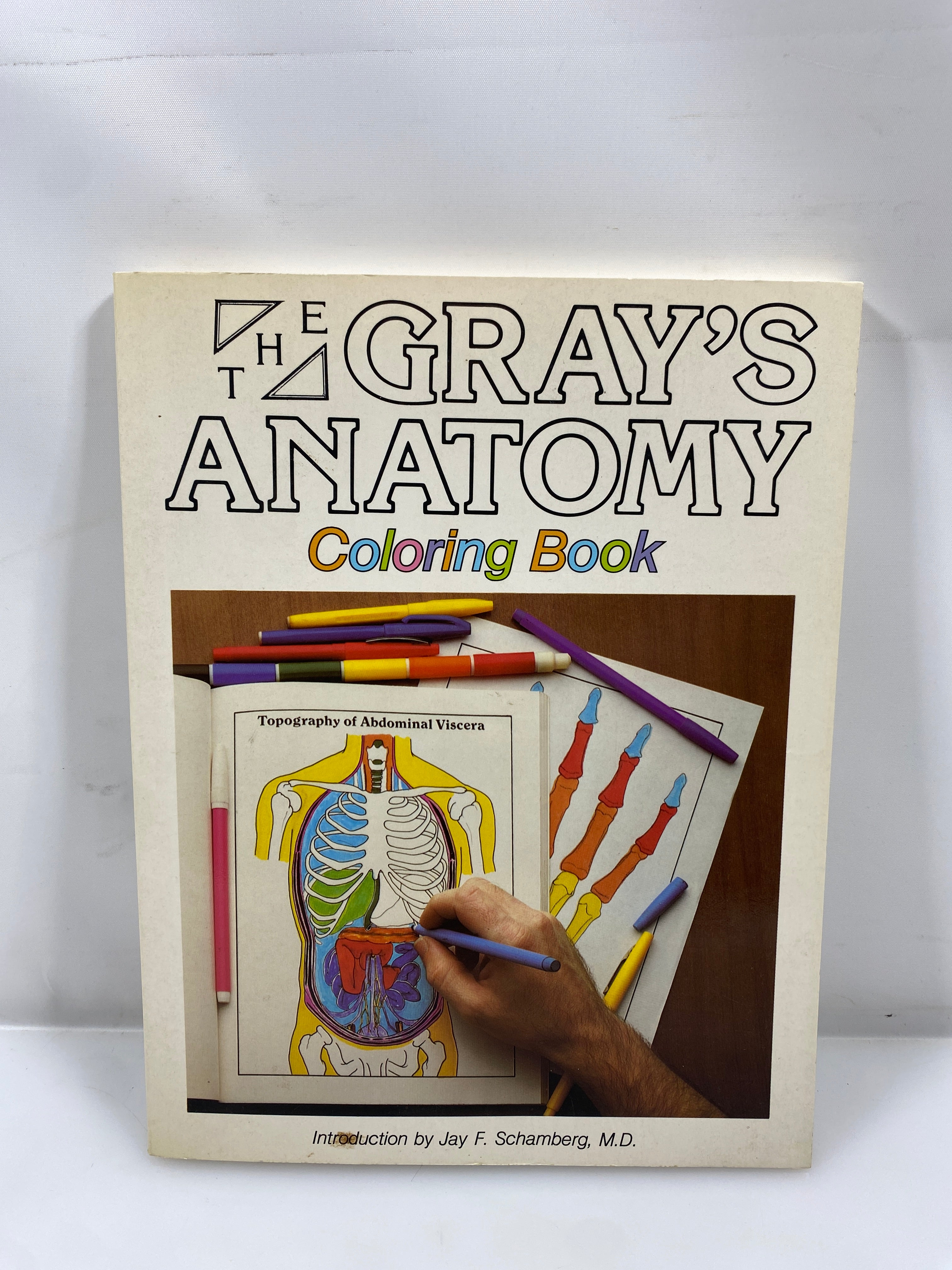 The Gray's Anatomy Coloring Book