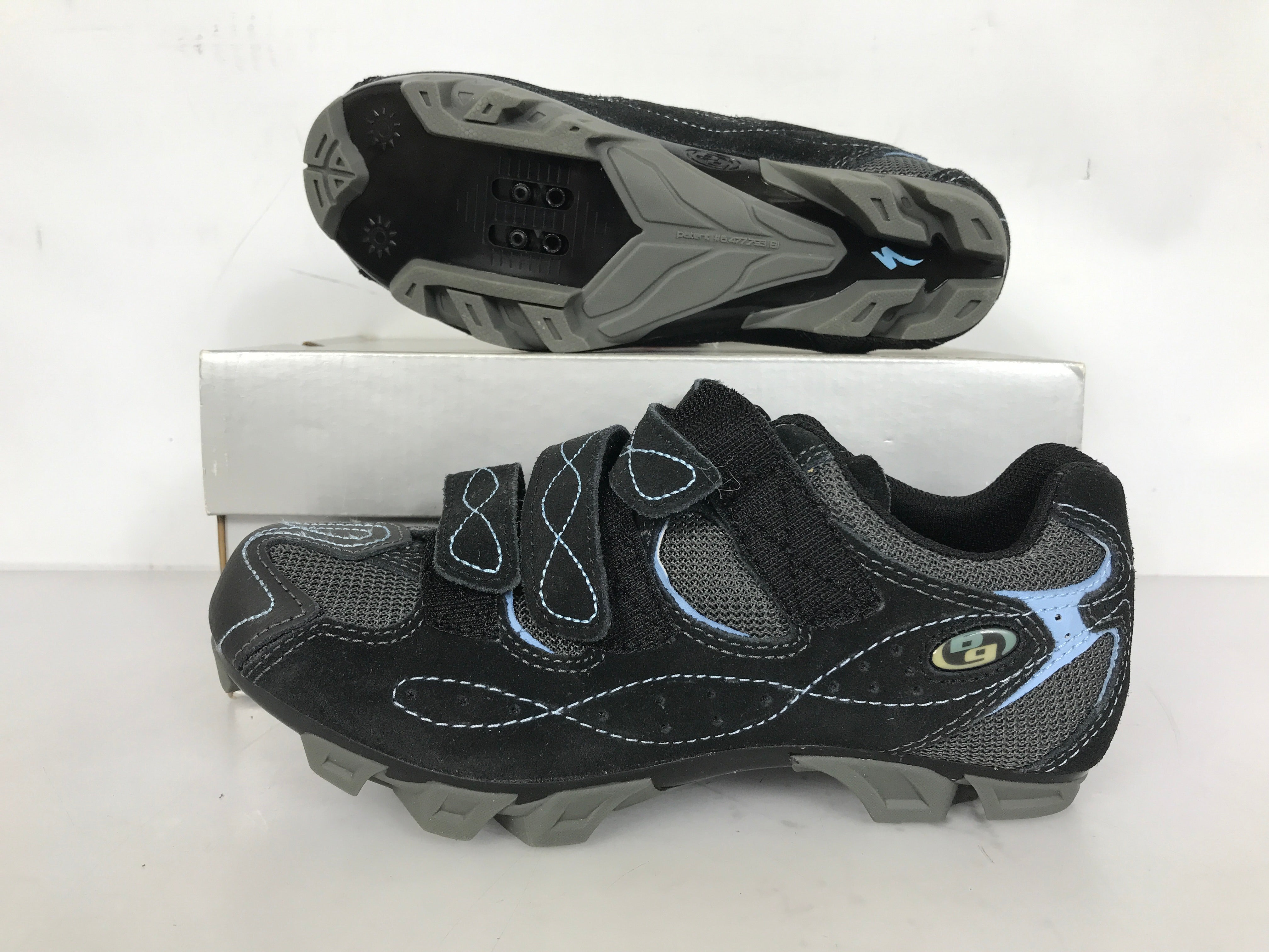 Specialized Body Geometry Black/Gray/Blue Riata Mtn Women's Size 6 / 36 NIB