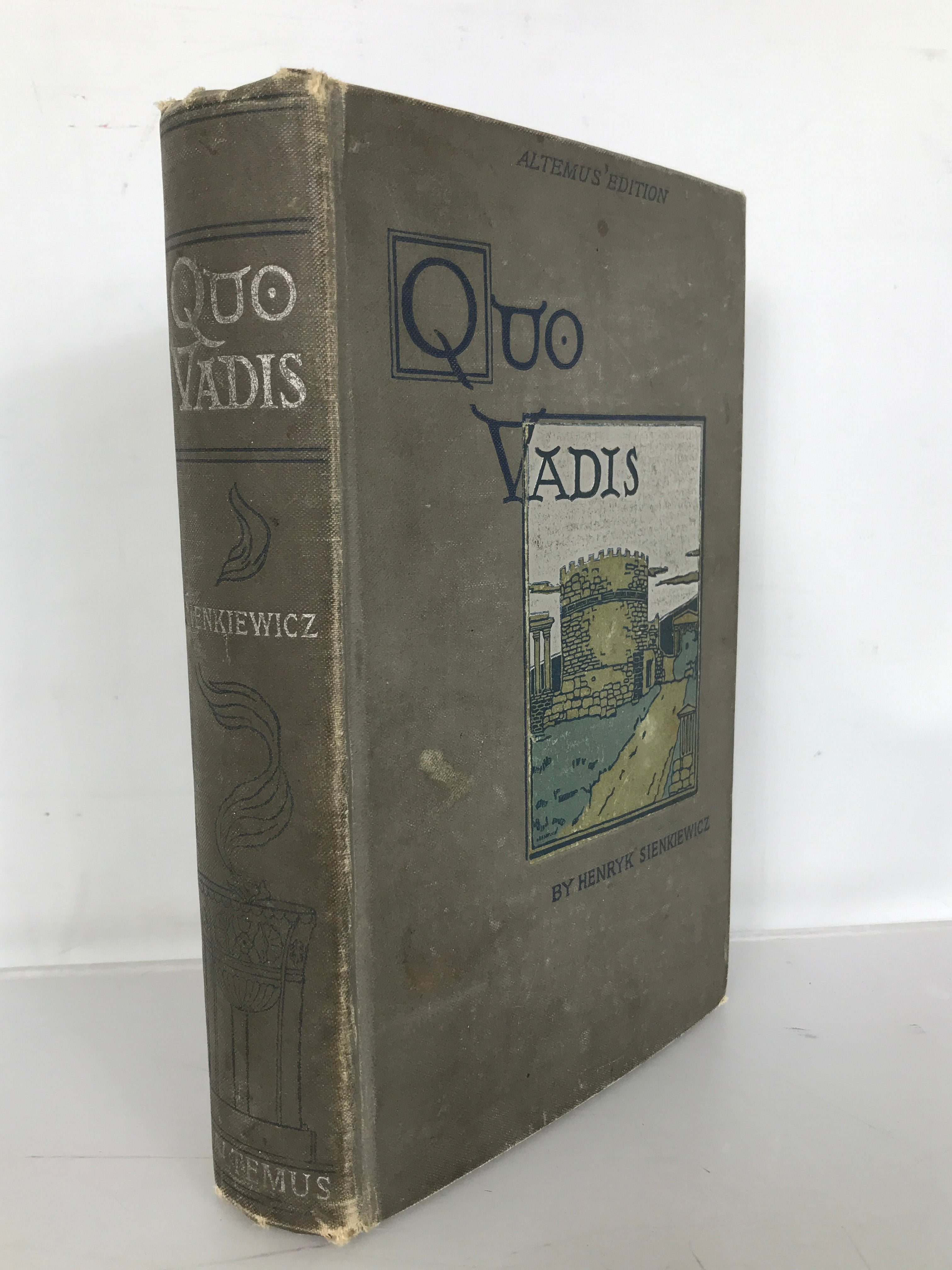 Quo Vadis by Henryk Sienkiewicz copyright 1925 