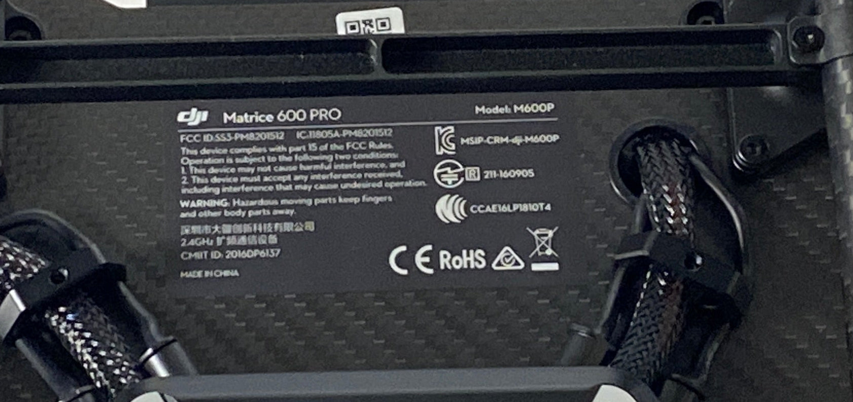 DJI MATRICE 600 Pro *Six Batteries*