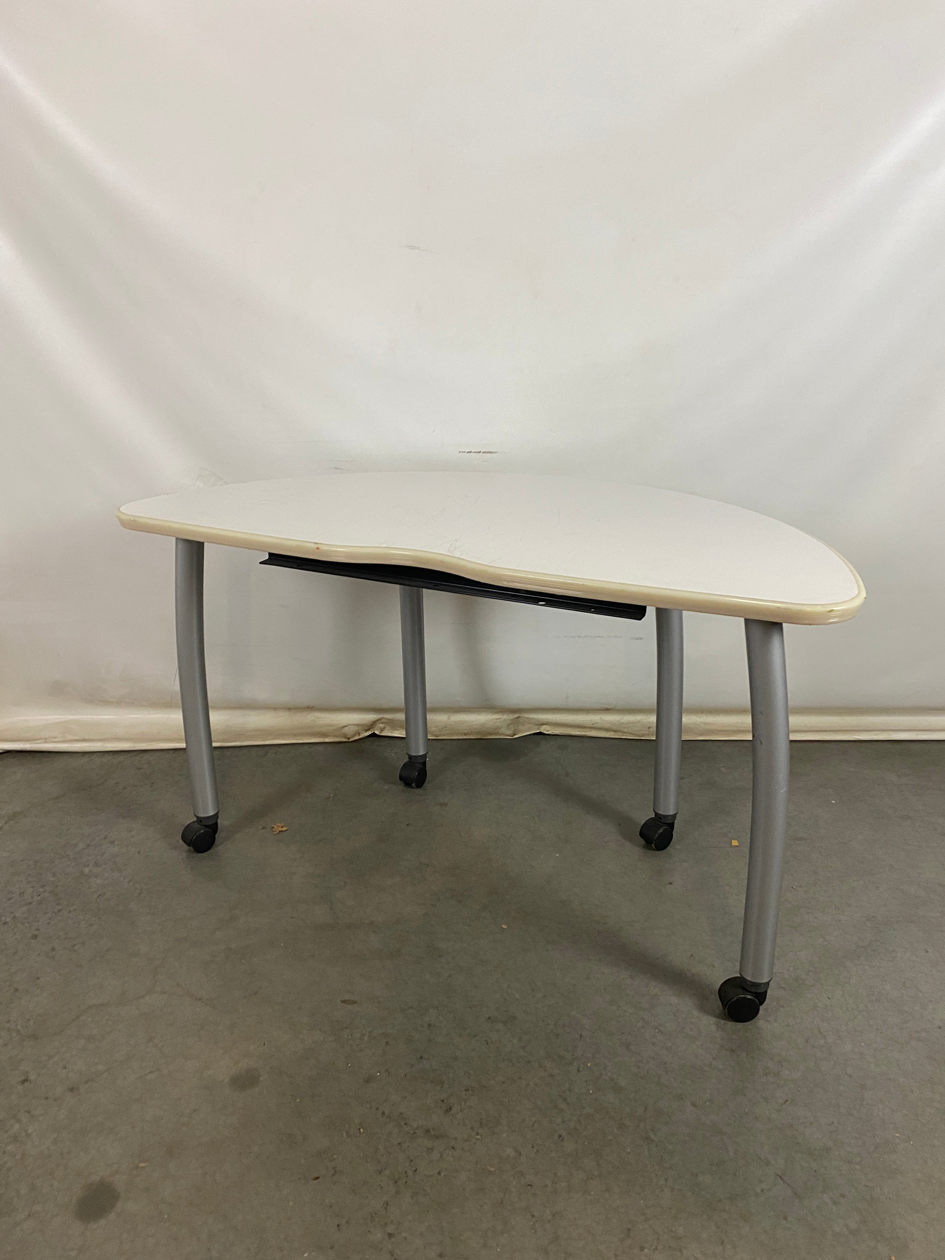 White Rolling Writing Desk