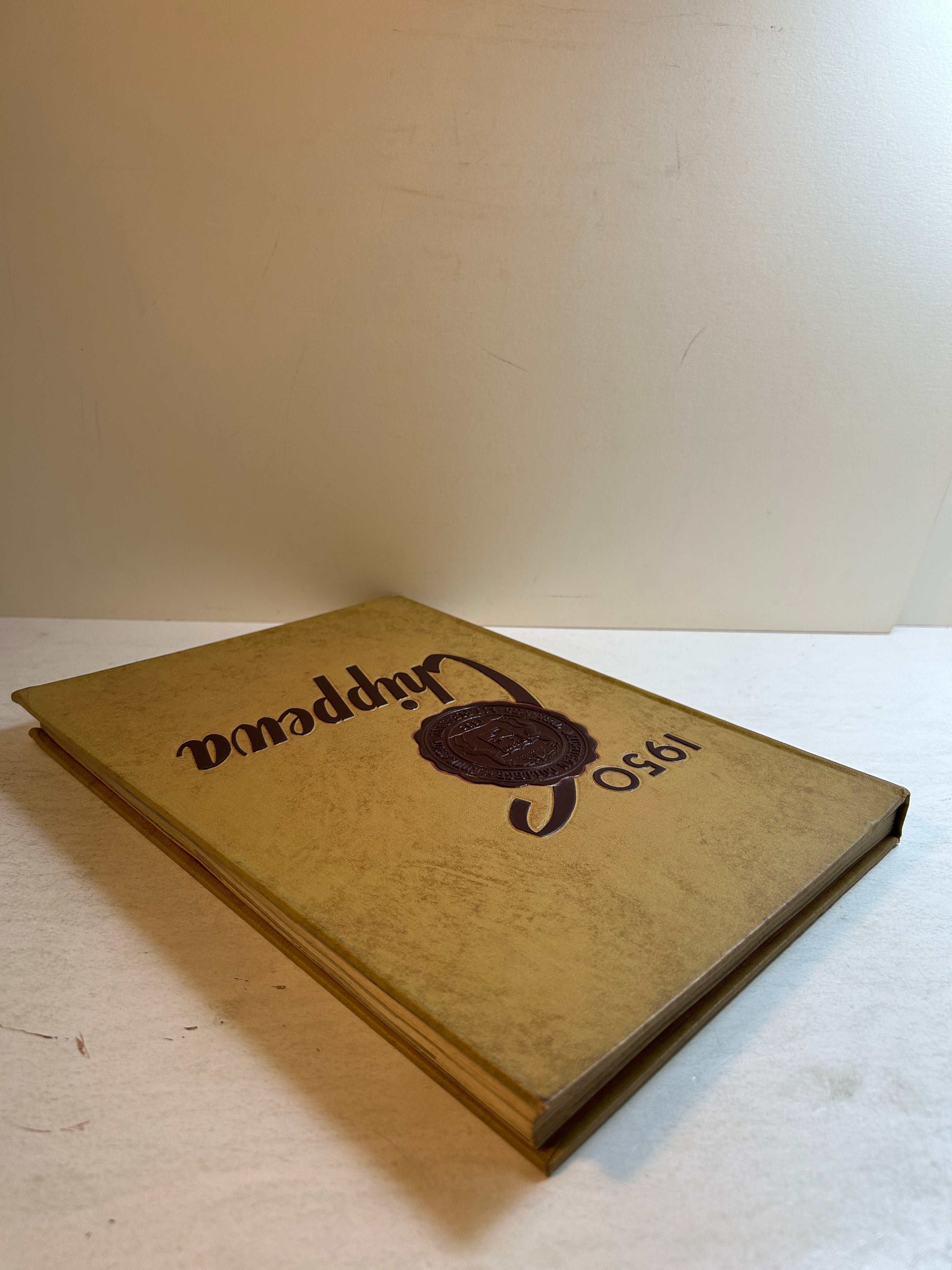 1950 "Chippewa" Central Michigan University Yearbook Mt. Pleasant, MI HC