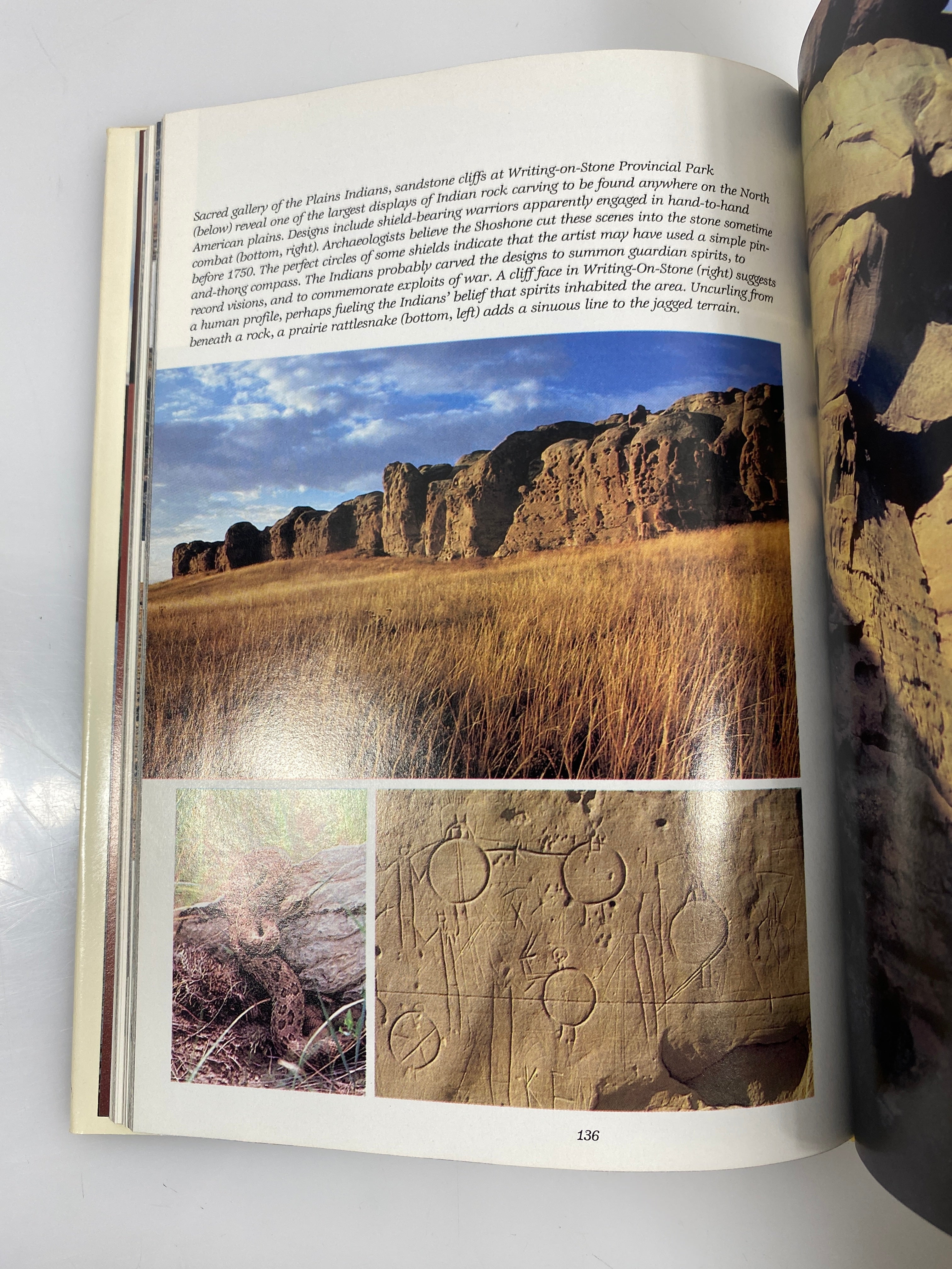 Canada's Wilderness Lands National Geographic Society 1982 HCDJ