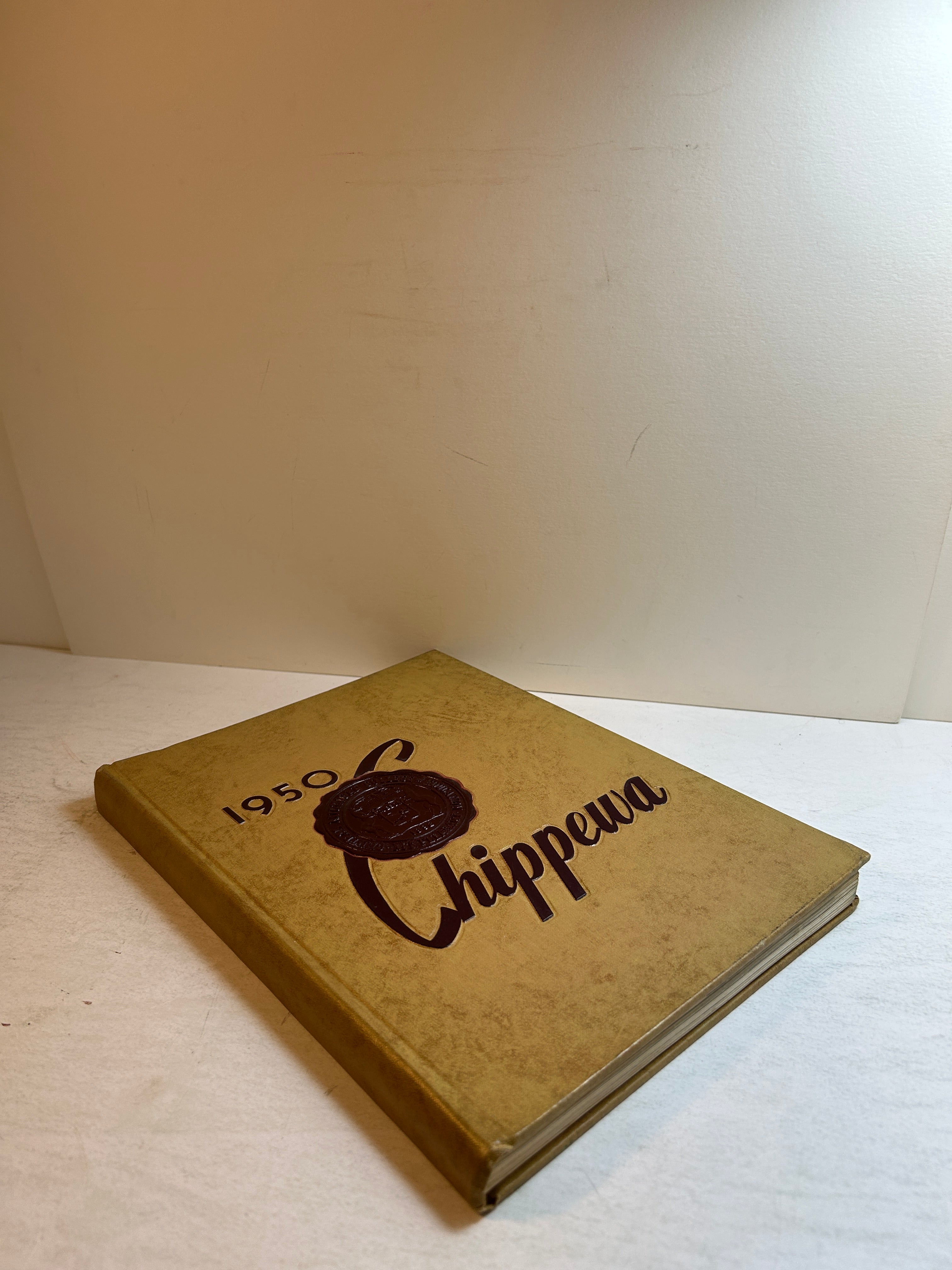 1950 "Chippewa" Central Michigan University Yearbook Mt. Pleasant, MI HC
