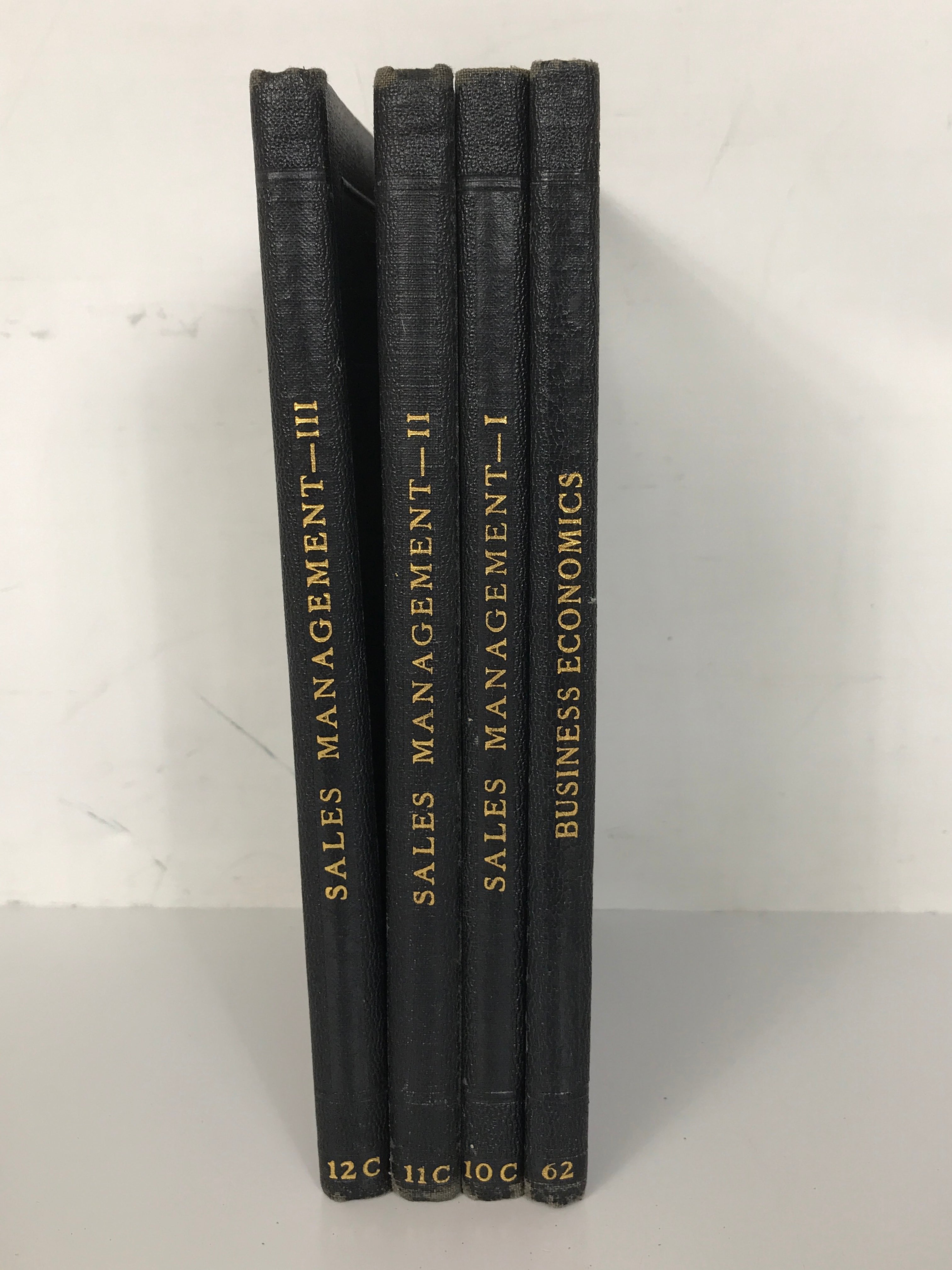 Lot of 4 Antique Sales Management and Business Economics Books 1926-1927 HC