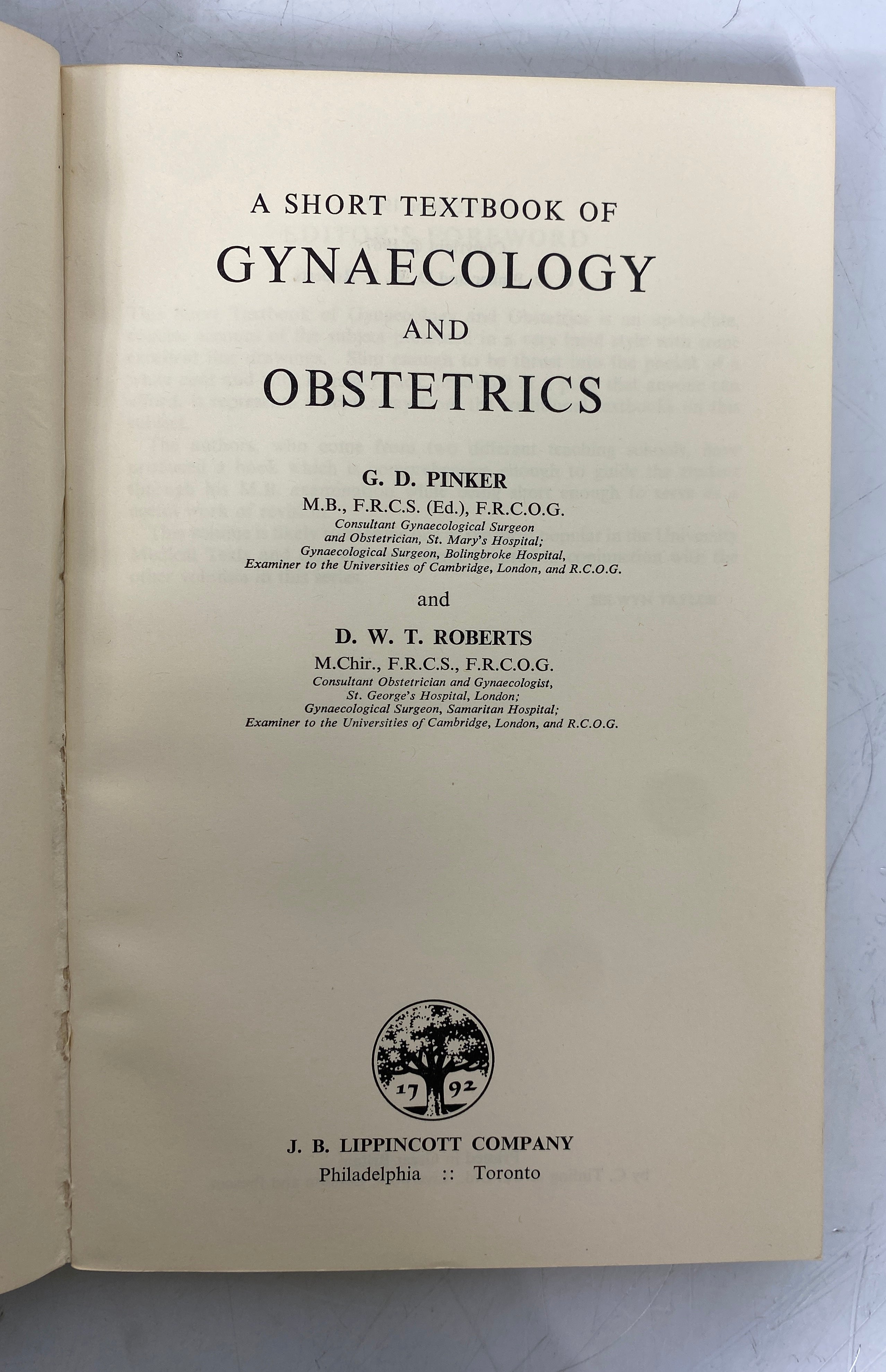 Lot of 3: Short Textbook of Gyn & OB/Forceps Deliveries/Fetal Monitoring 1968-75