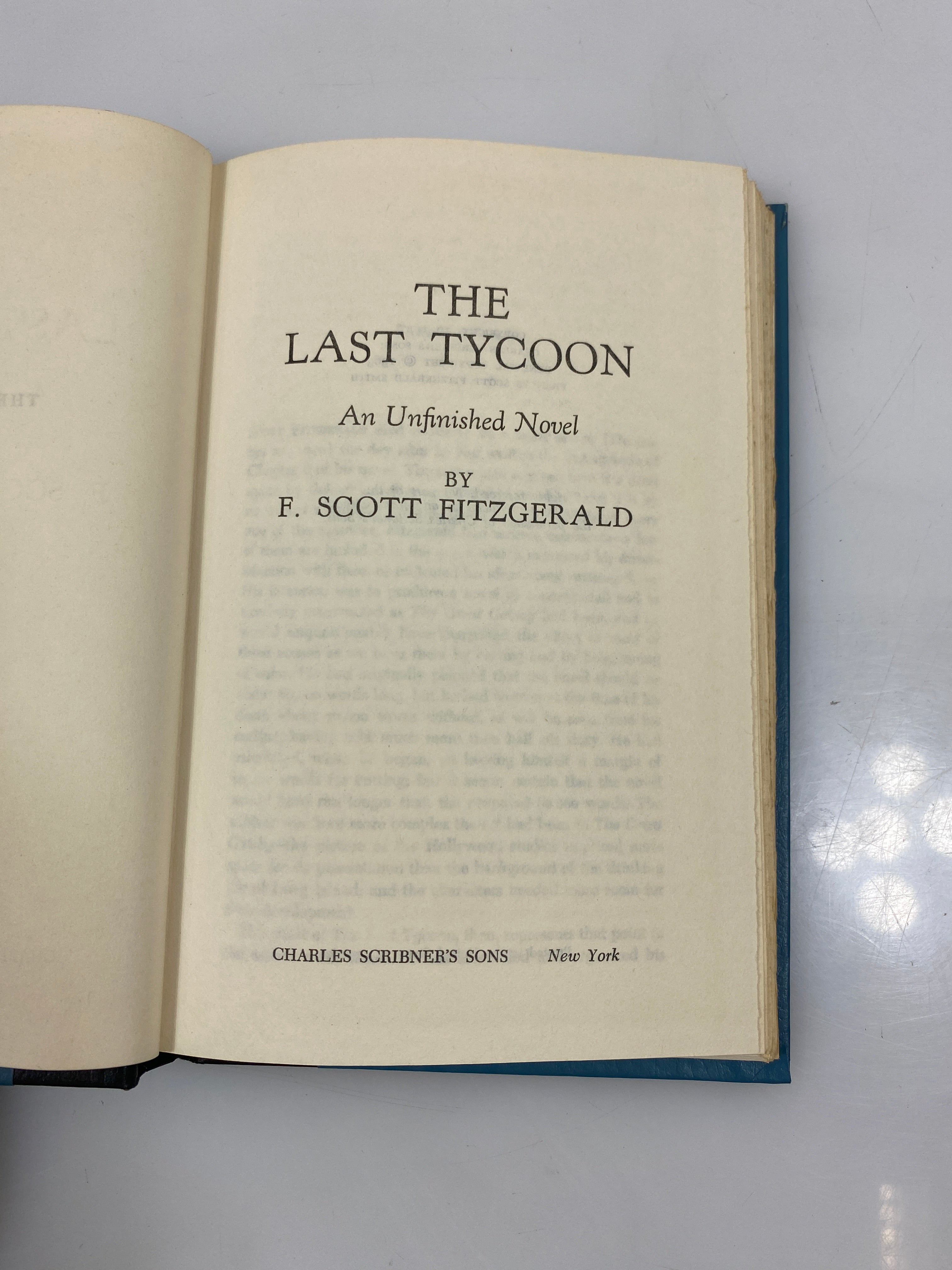 Lot of 4 F. Scott Fitzgerald Charles Scribner's Sons 1948-62 HC