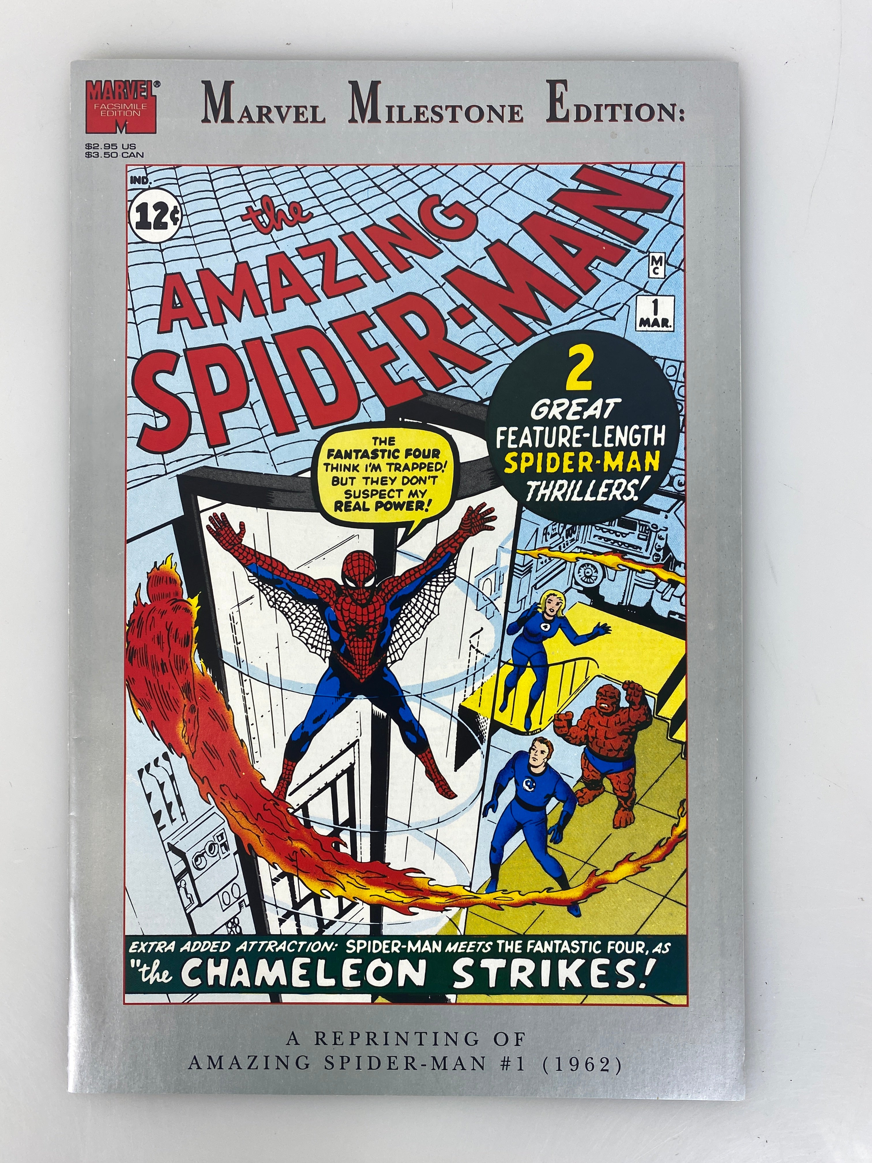 Lot of 3 Marvel Spider-Man Milestone Editions and No. 365 1992