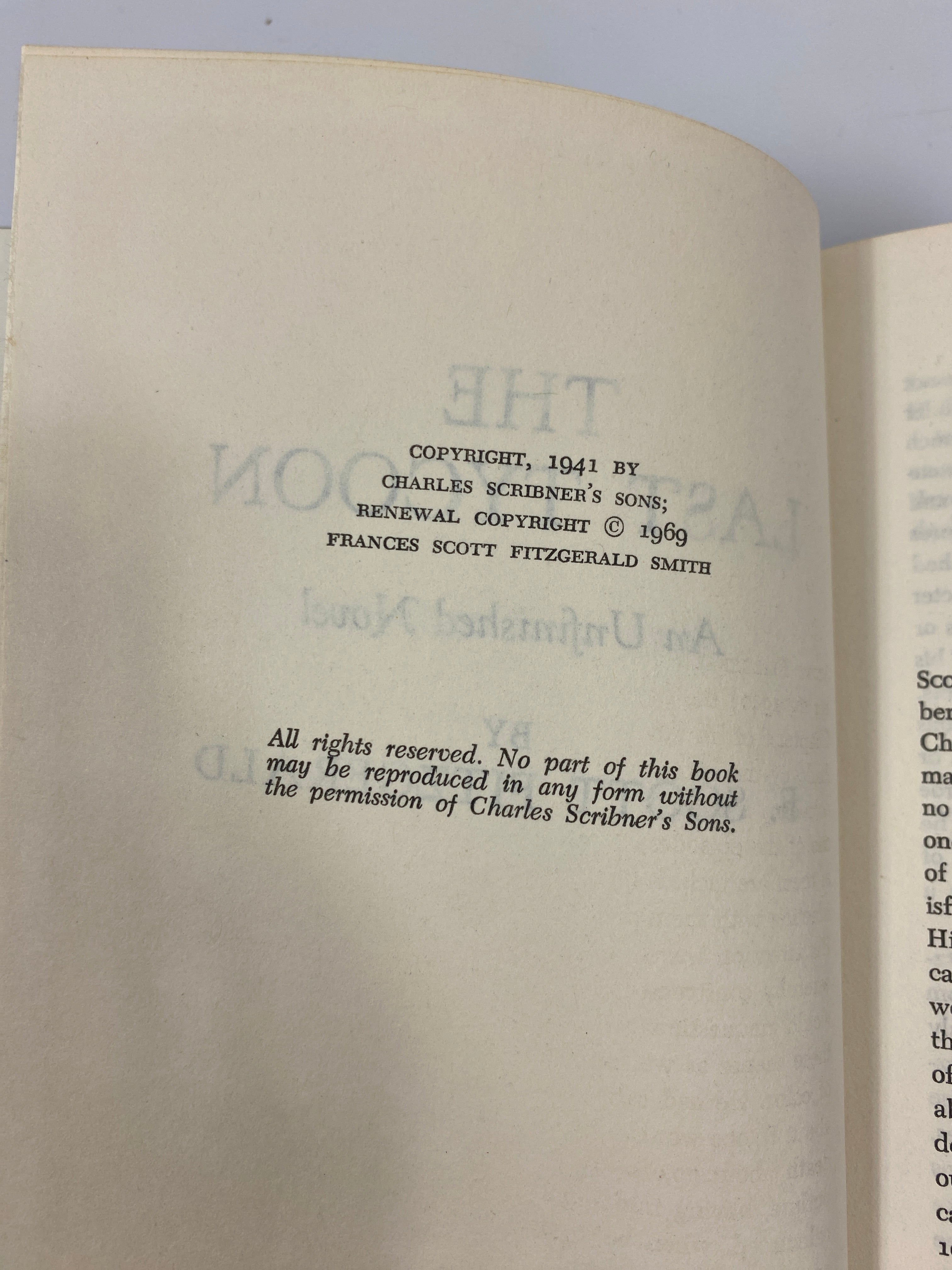 Lot of 4 F. Scott Fitzgerald Charles Scribner's Sons 1948-62 HC