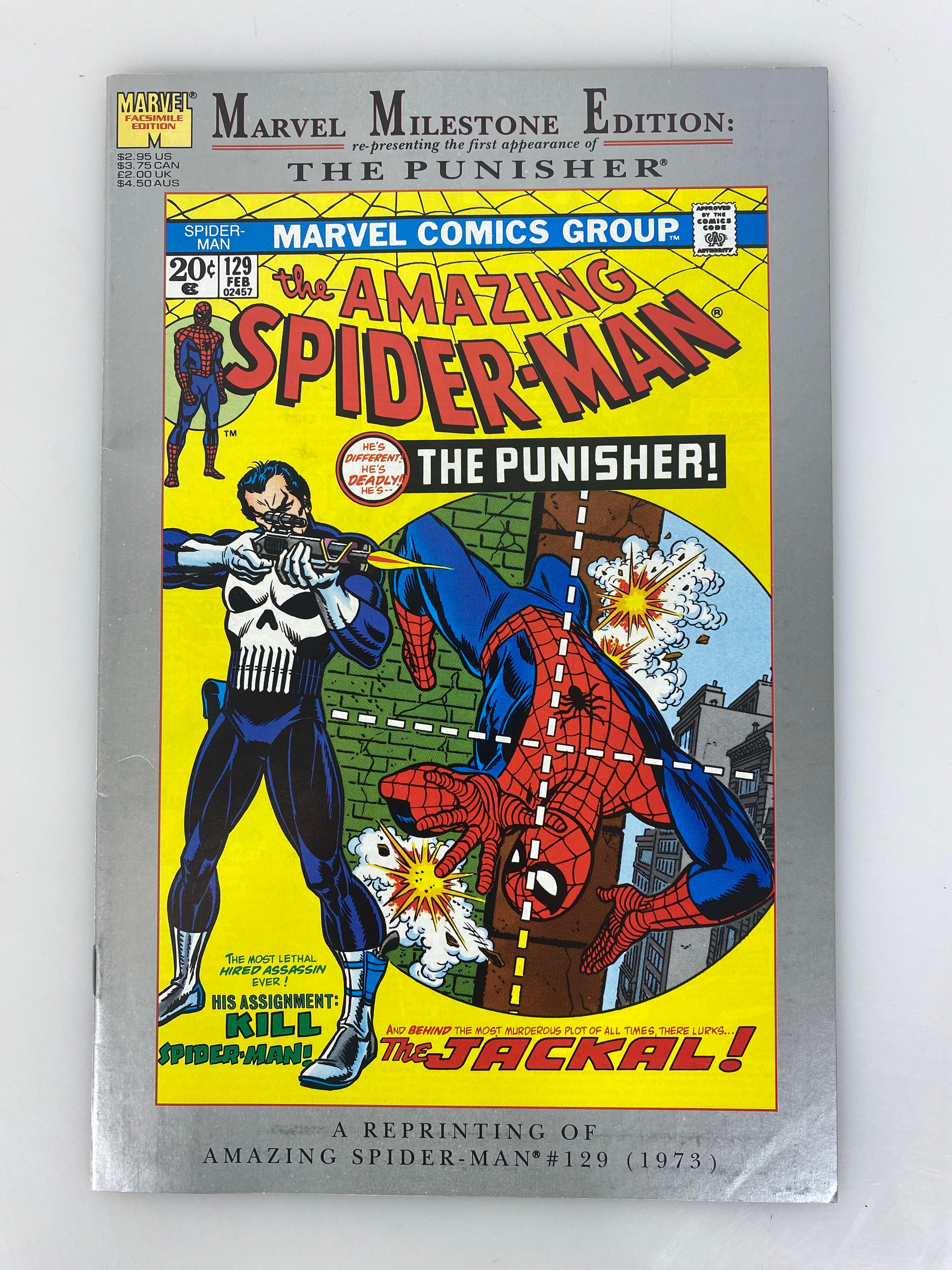 Lot of 3 Marvel Spider-Man Milestone Editions and No. 365 1992
