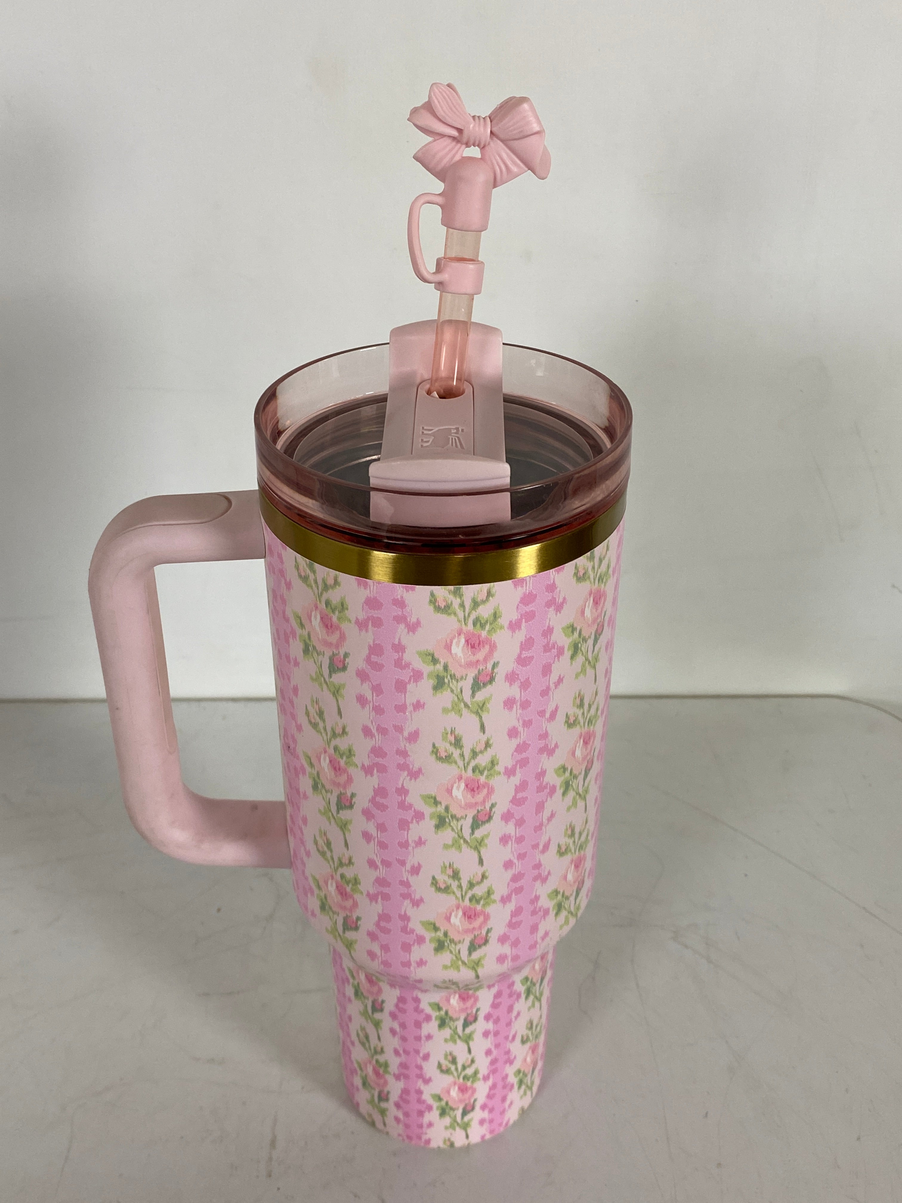 Stanley x LoveShackFancy Blooming Heirloom Pink Tumbler 40 oz