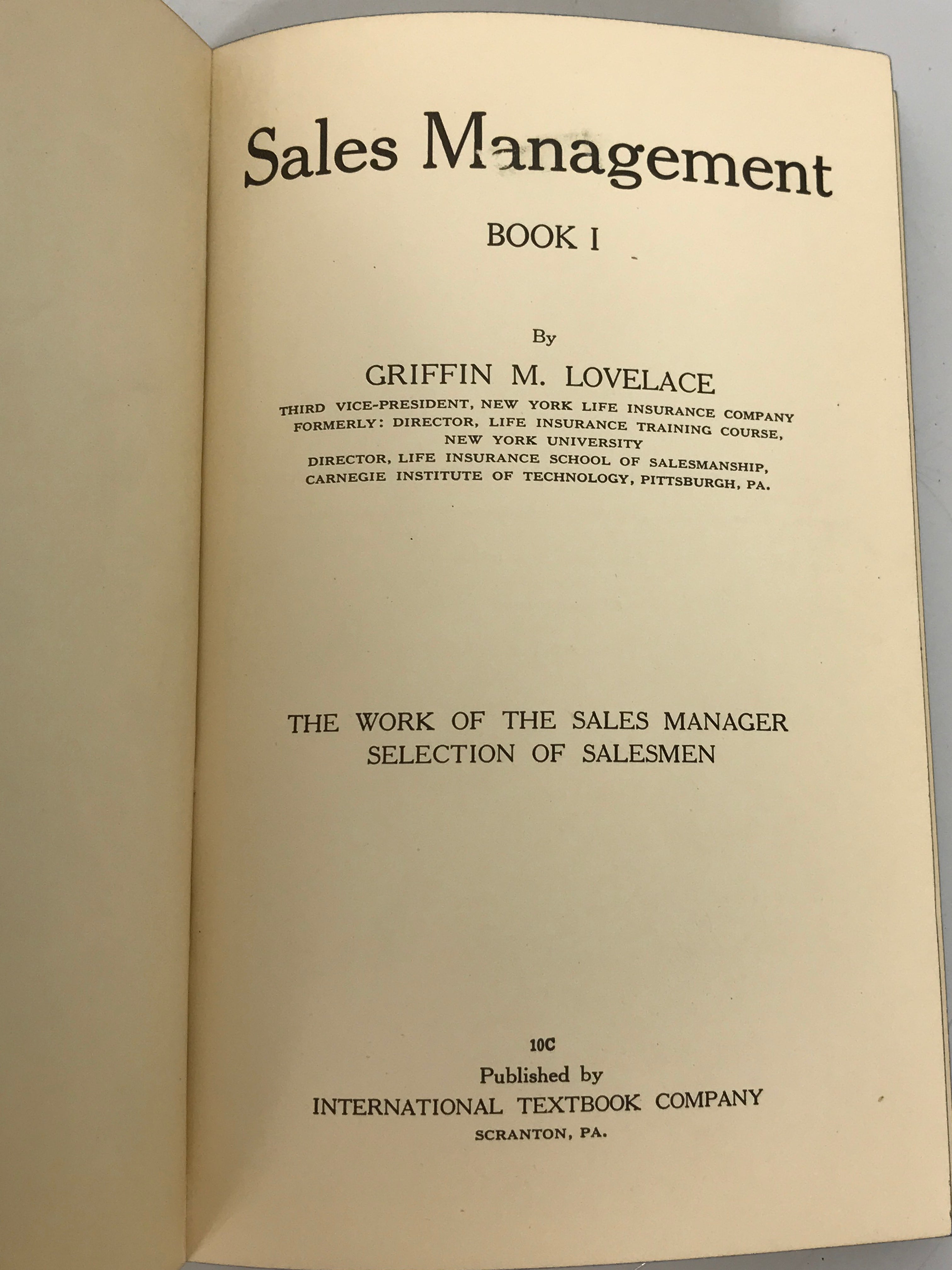 Lot of 4 Antique Sales Management and Business Economics Books 1926-1927 HC