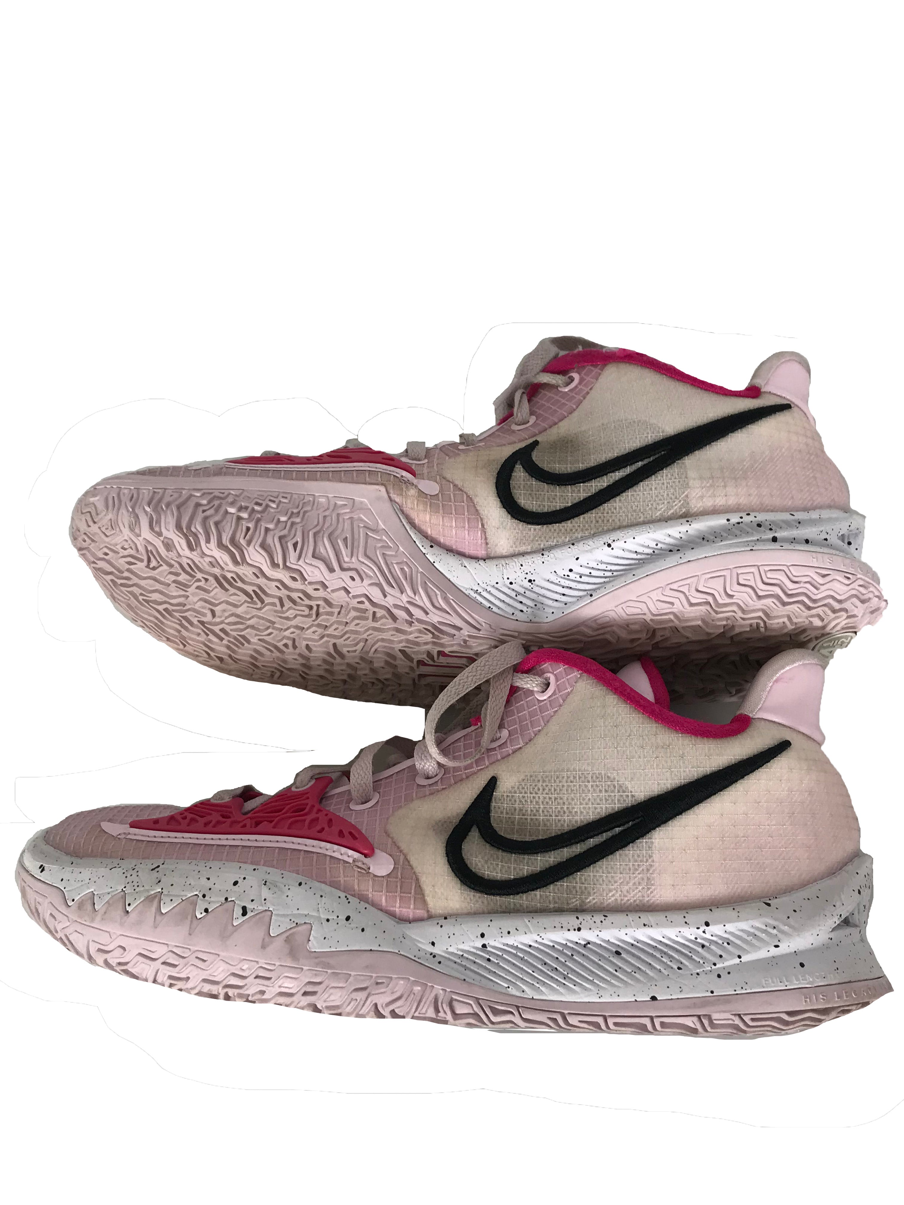 Nike Pink Kyrie 4 Low Vivid Pink Basketball Shoes Men's 10.5