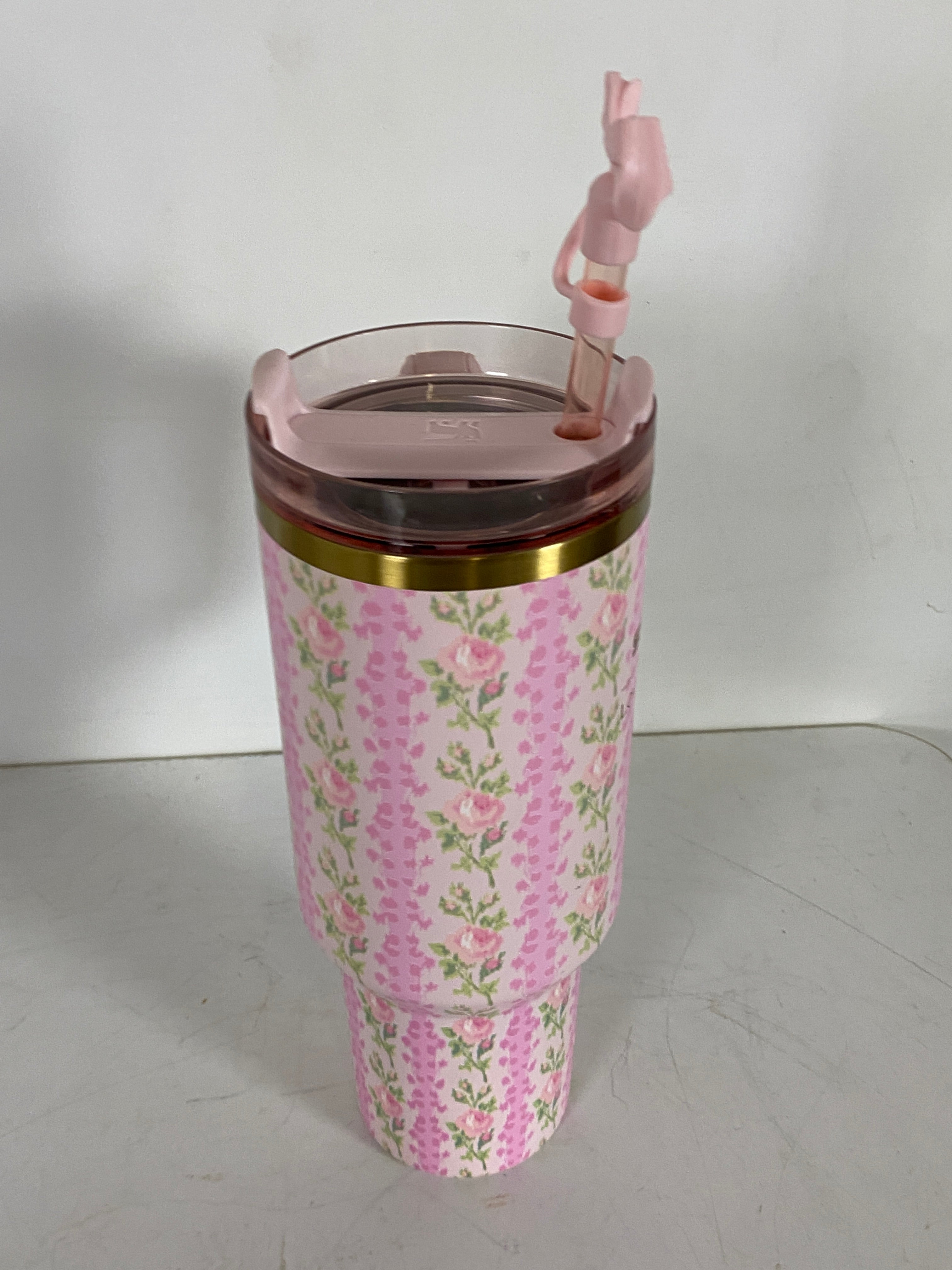 Stanley x LoveShackFancy Blooming Heirloom Pink Tumbler 40 oz