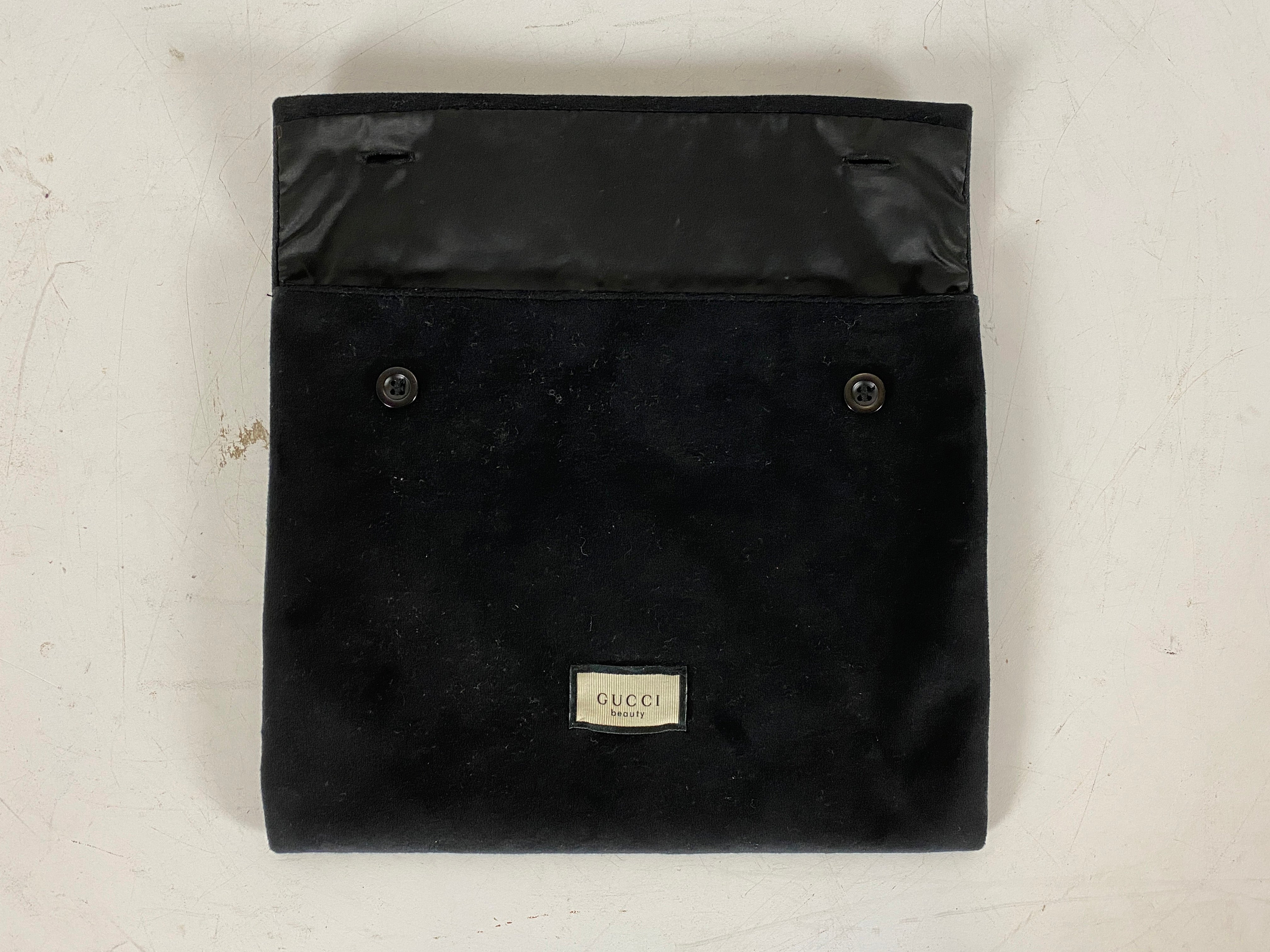 Black Velvet Gucci Beauty Bag