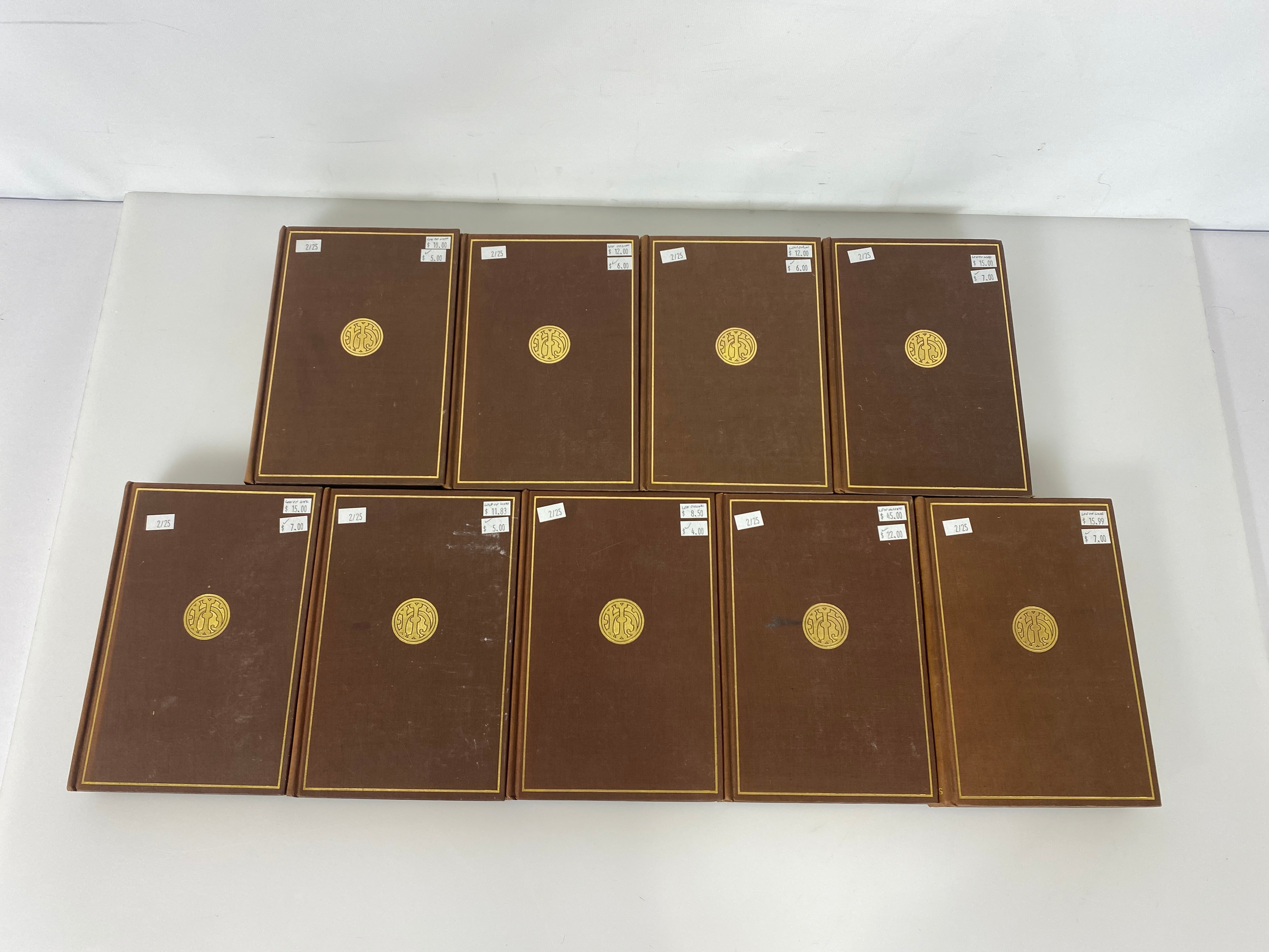 Lot of 9: The Works of Henrik Isben 1-2, 5-6, 8-10, 12-13 1911-12 HC