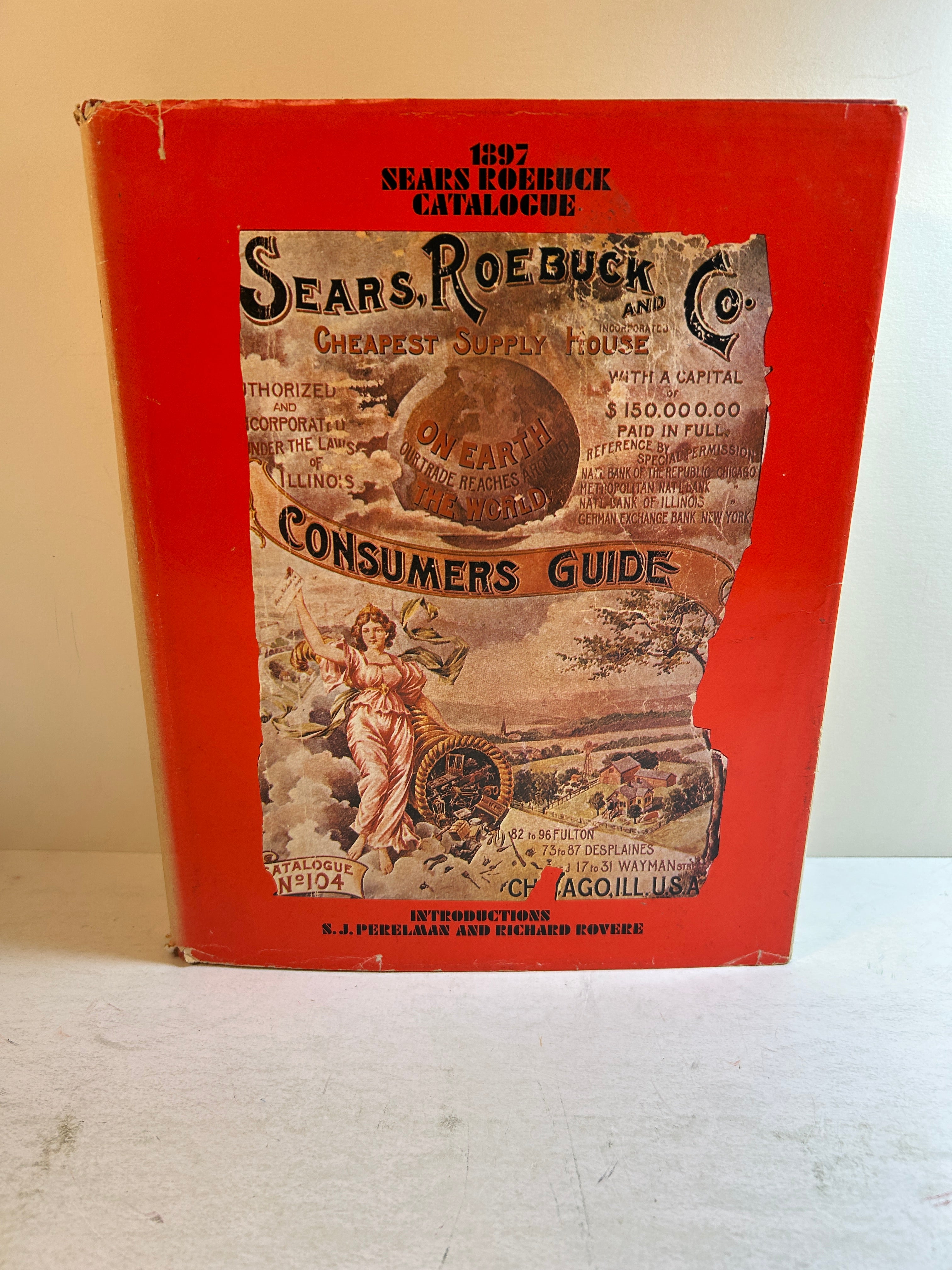 1897 Sears Roebuck Catalogue Editor Fred L Israel 1968 Chelsea House Pub HC