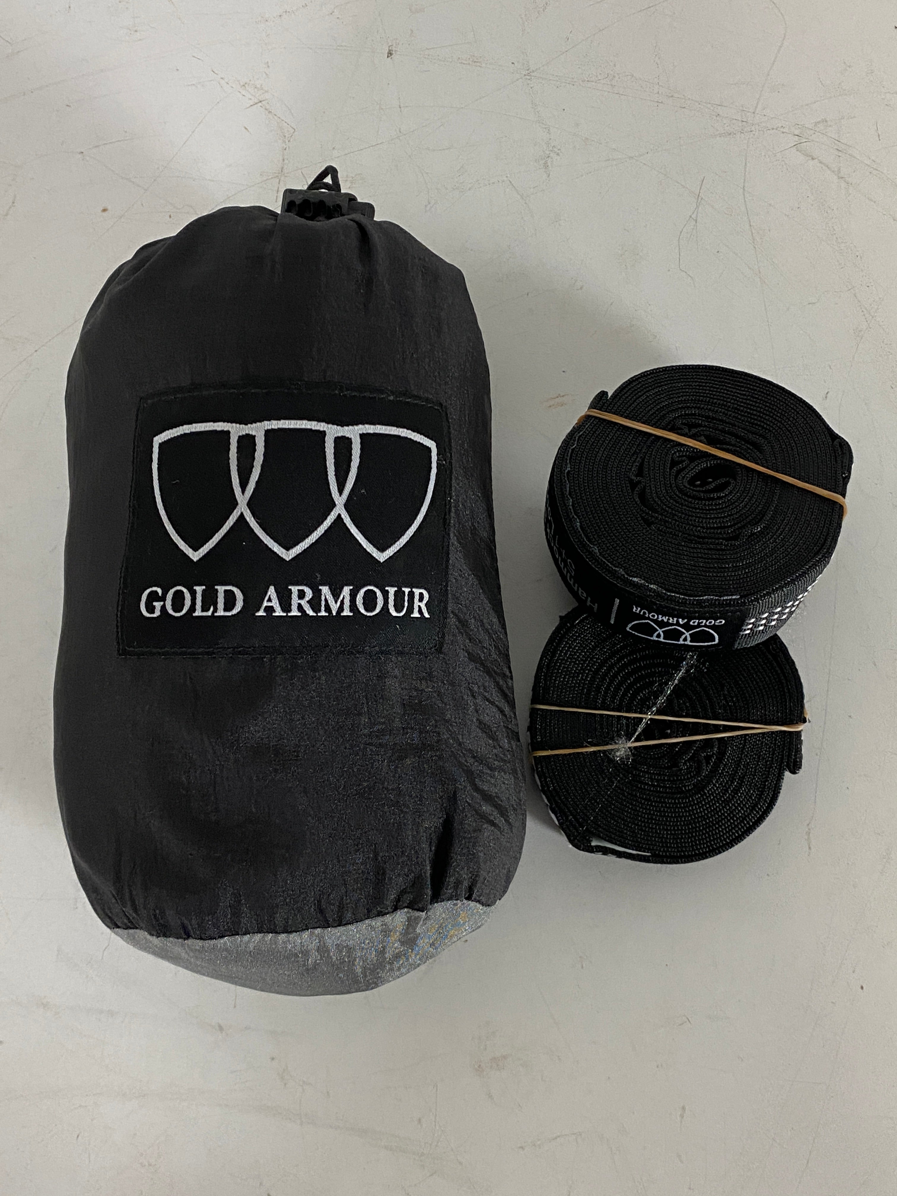 Gold Armour Black Camping Hammock