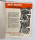 3 Vintage Meat Recipe Booklets w Supplements Betty Crocker/Rouse's Food Market