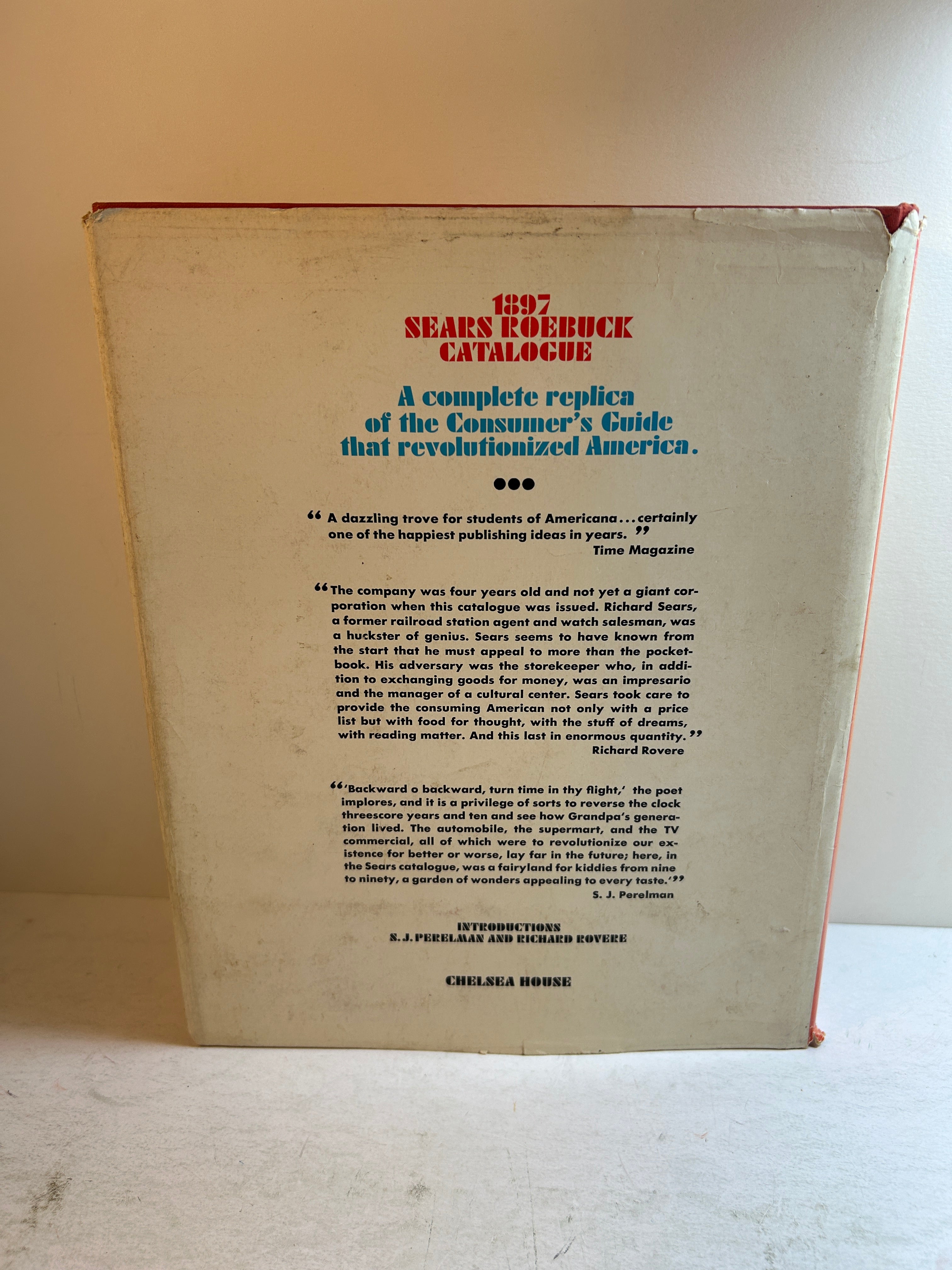 1897 Sears Roebuck Catalogue Editor Fred L Israel 1968 Chelsea House Pub HC
