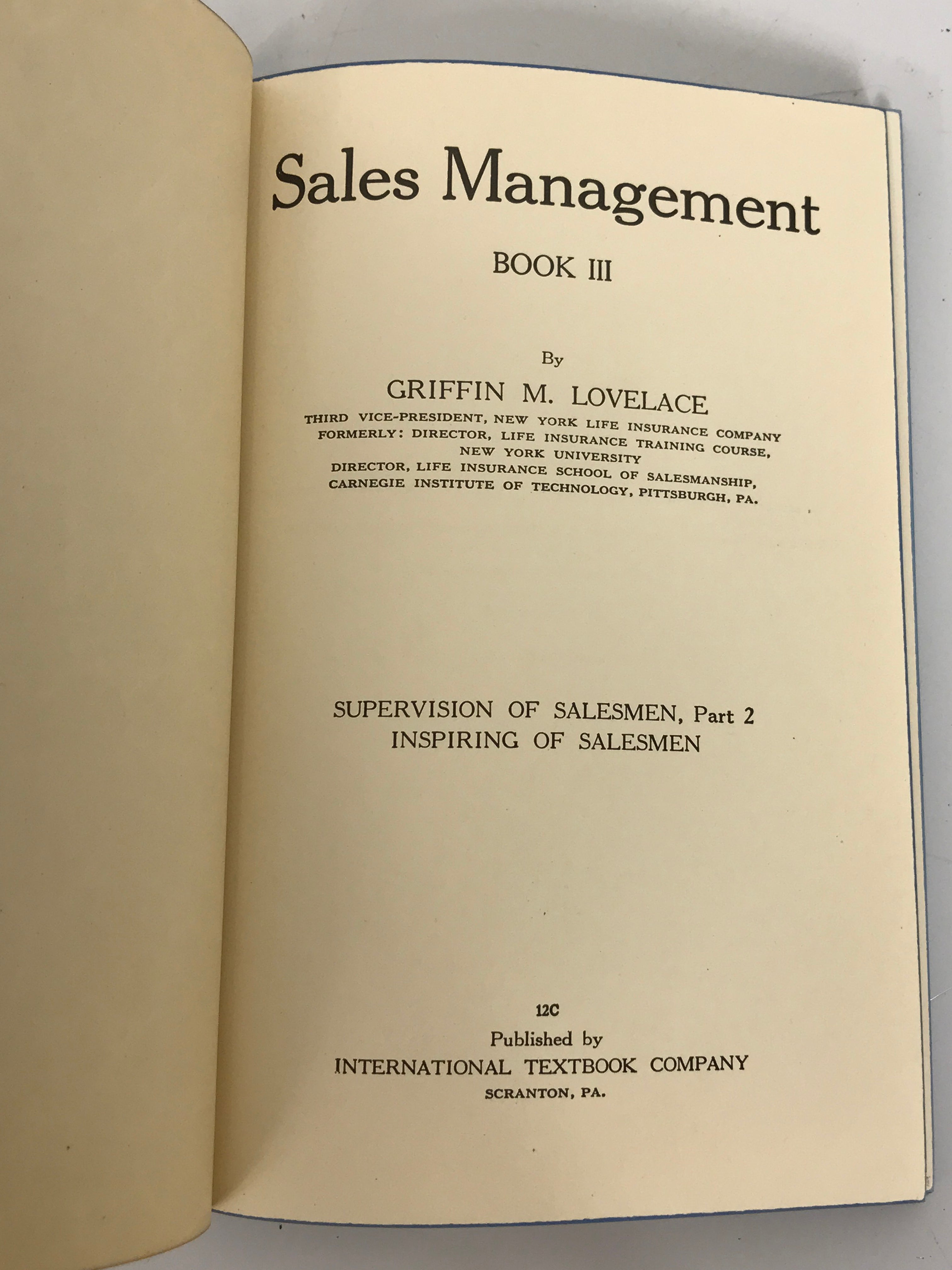 Lot of 4 Antique Sales Management and Business Economics Books 1926-1927 HC