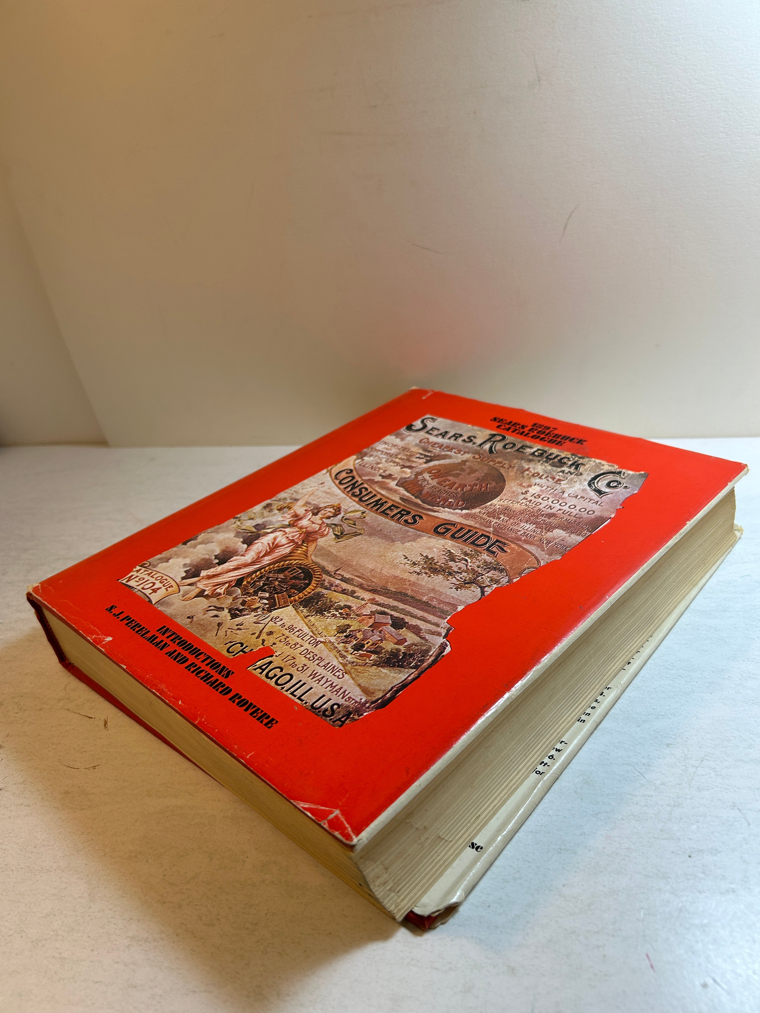 1897 Sears Roebuck Catalogue Editor Fred L Israel 1968 Chelsea House Pub HC