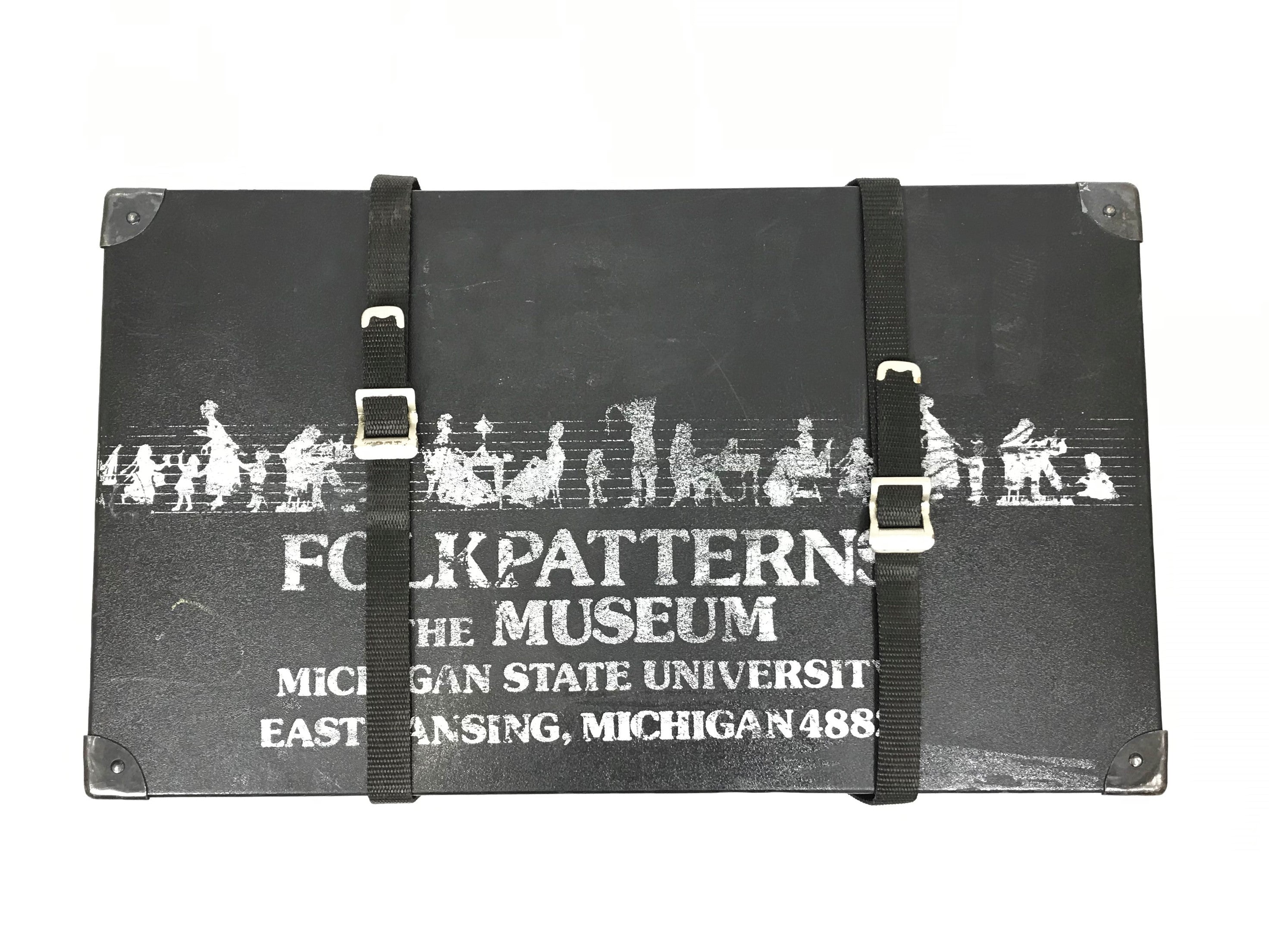 Vintage Folkpatterns Activities Suitcase