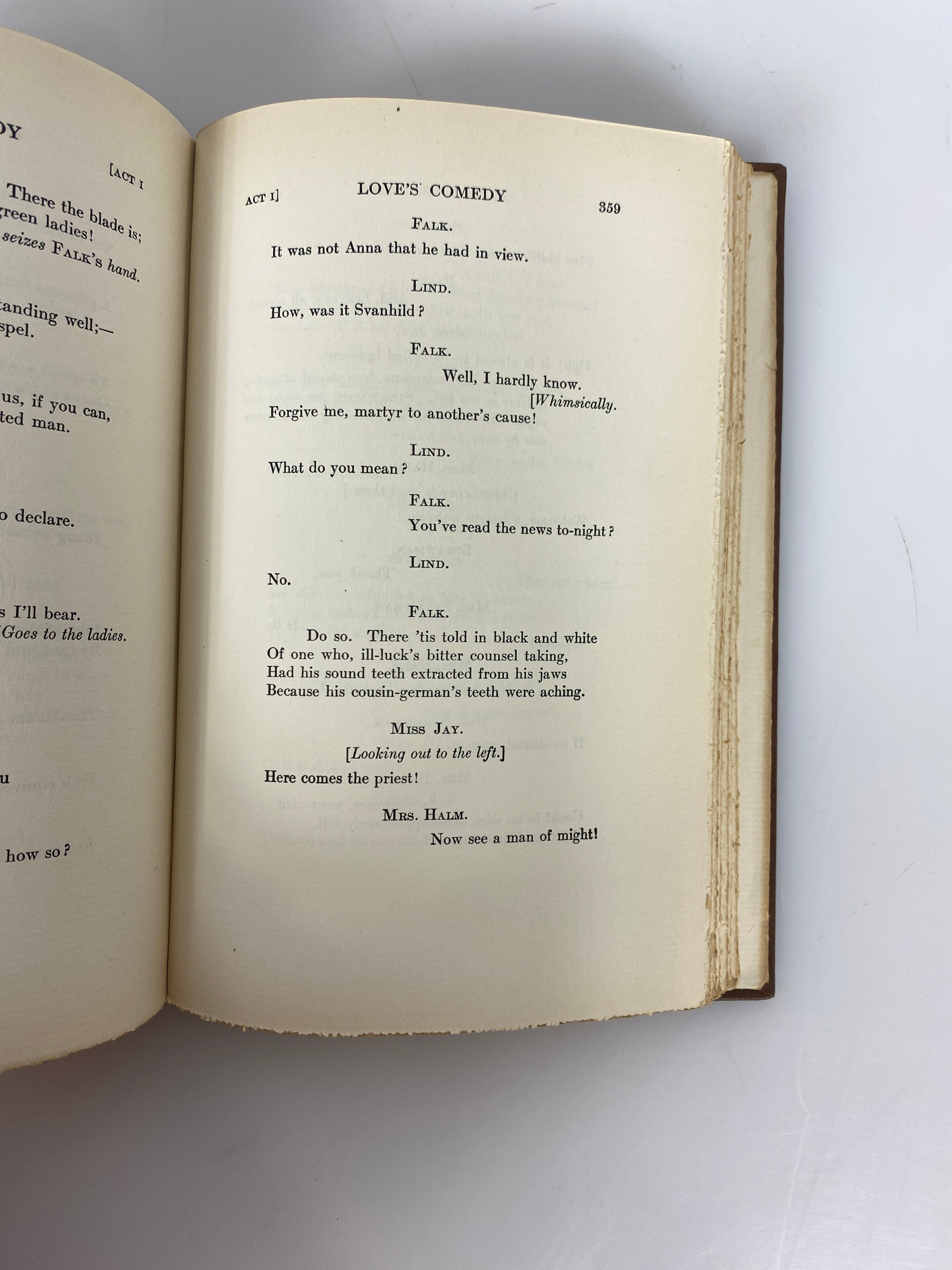 Lot of 9: The Works of Henrik Isben 1-2, 5-6, 8-10, 12-13 1911-12 HC