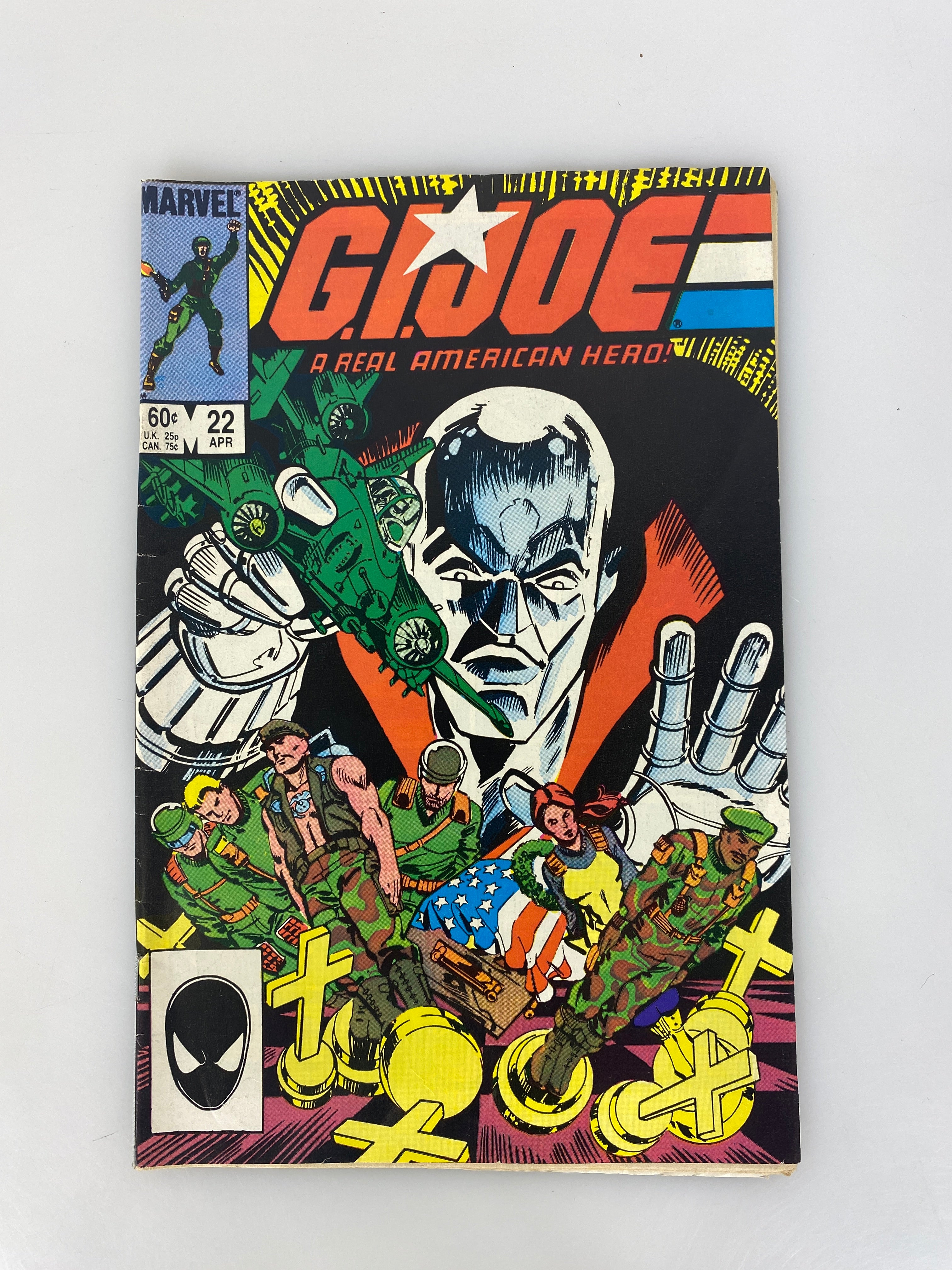 Gi Joe 22 Marvel Comic First Duke/Roadblock 1984