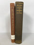 2 Vtg Medical Texts: A Textbook of Bacteriology/Medical Parasitology Ex-Library