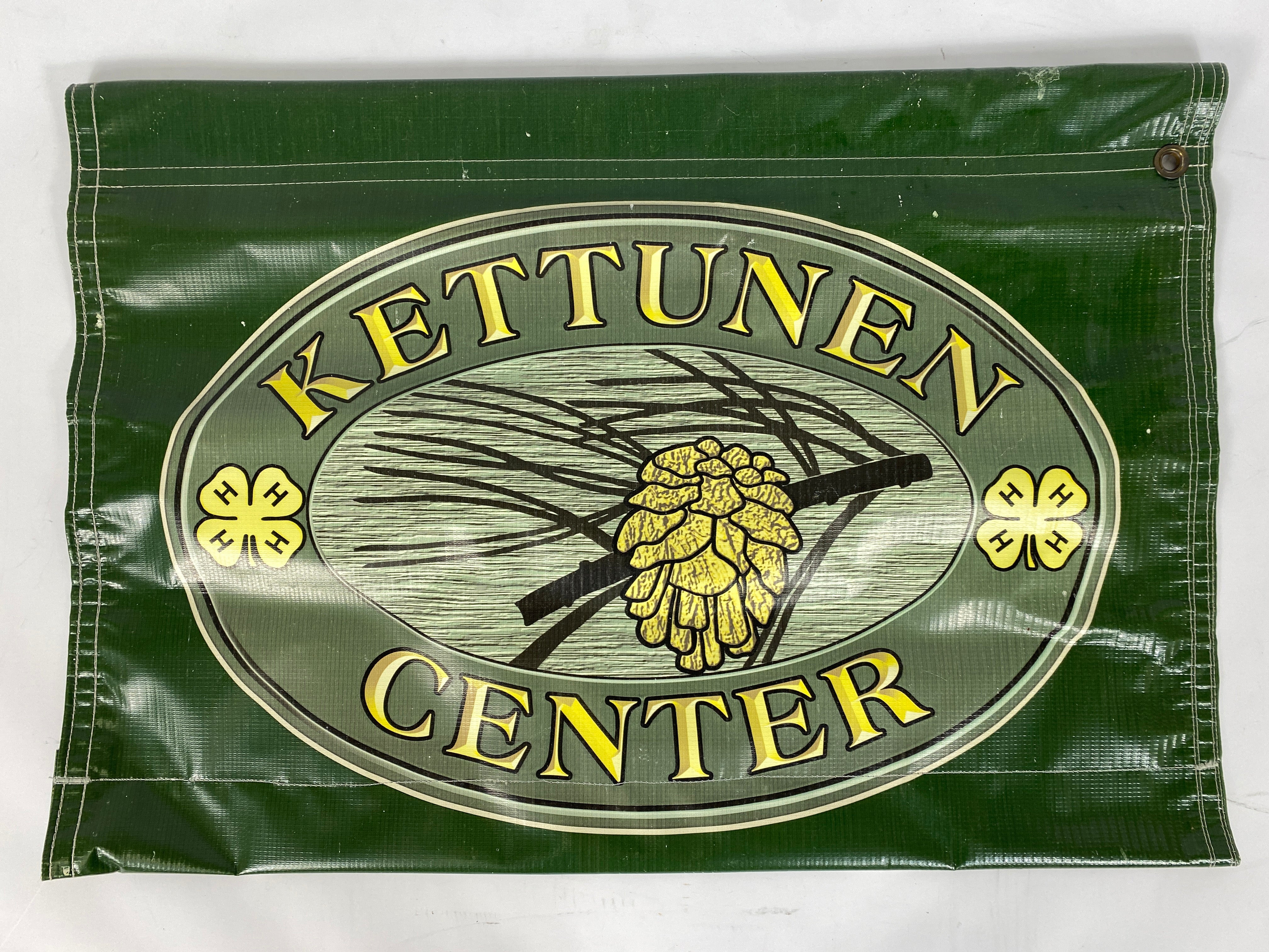 Green Kettunen Center Vinyl Sign 30x21