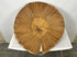Vintage 33" Woven Palm Leaf Krahn Tribal Hat