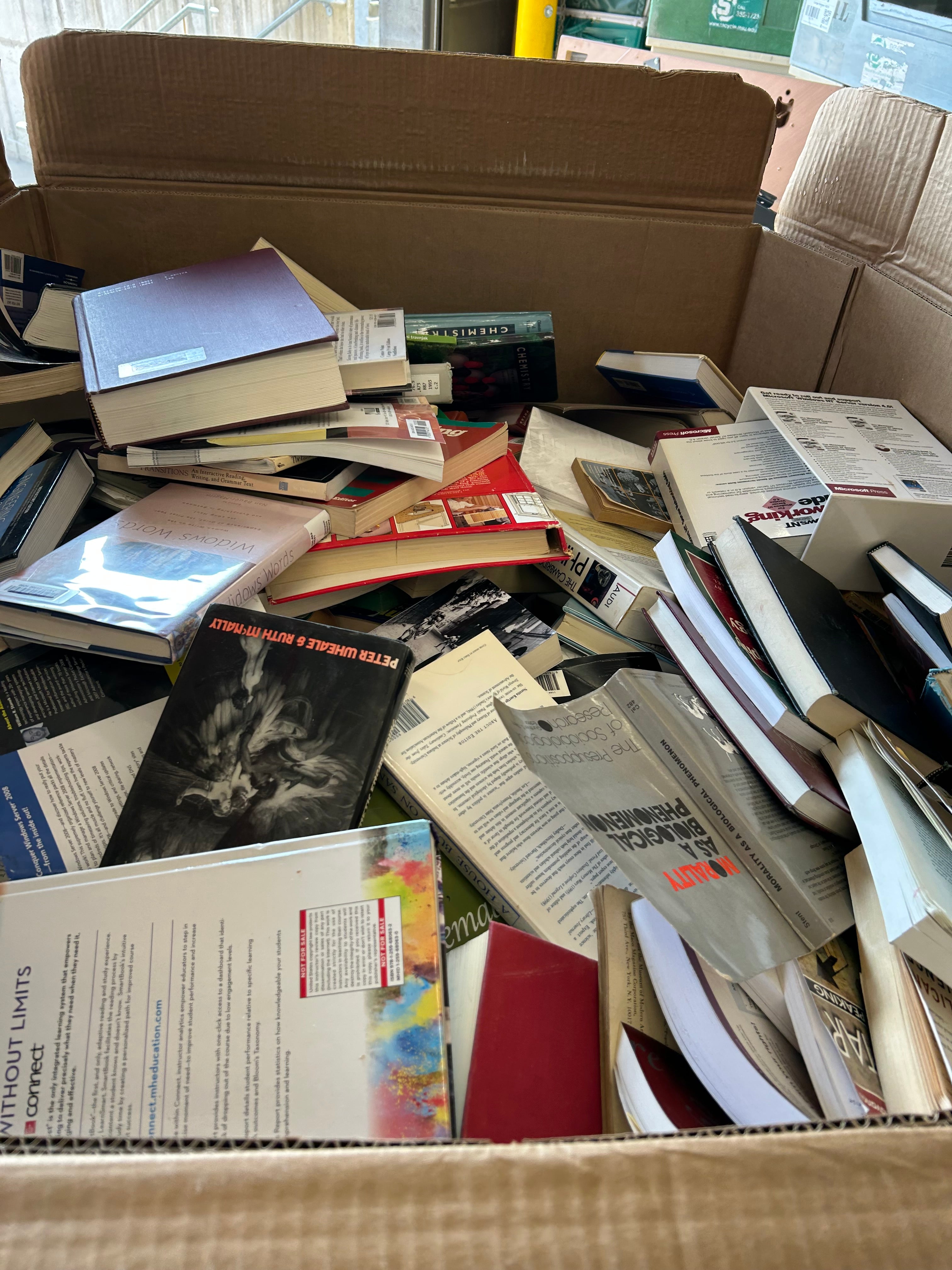 Bulk Book Lot Mixed - 1110 lbs.