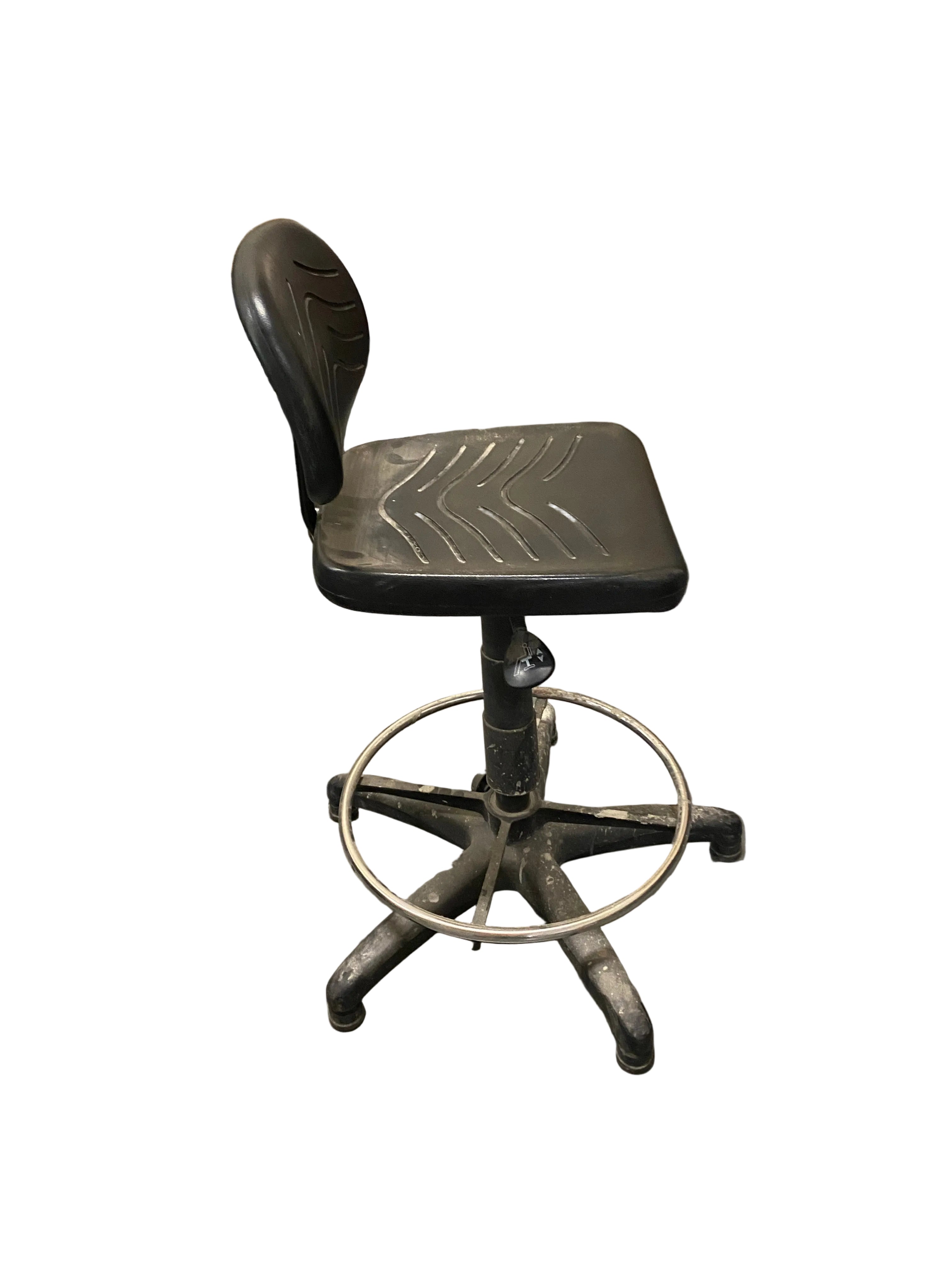 Safco Black Workbench Chair