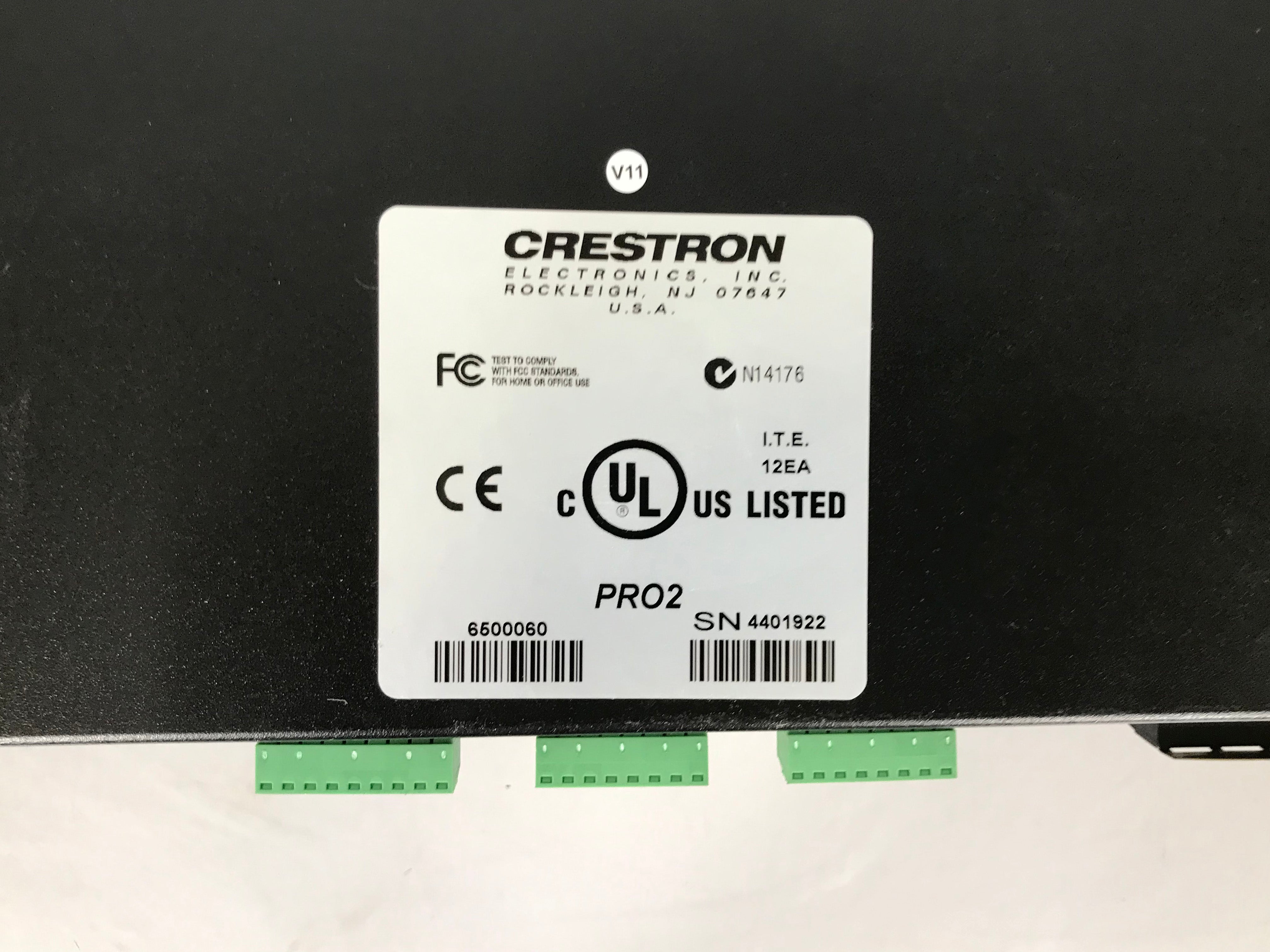 Crestron Pro2 Professional Dual Bus Control System