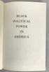 Black Political Power in America by Chuck Stone First Printing 1968 HC DJ