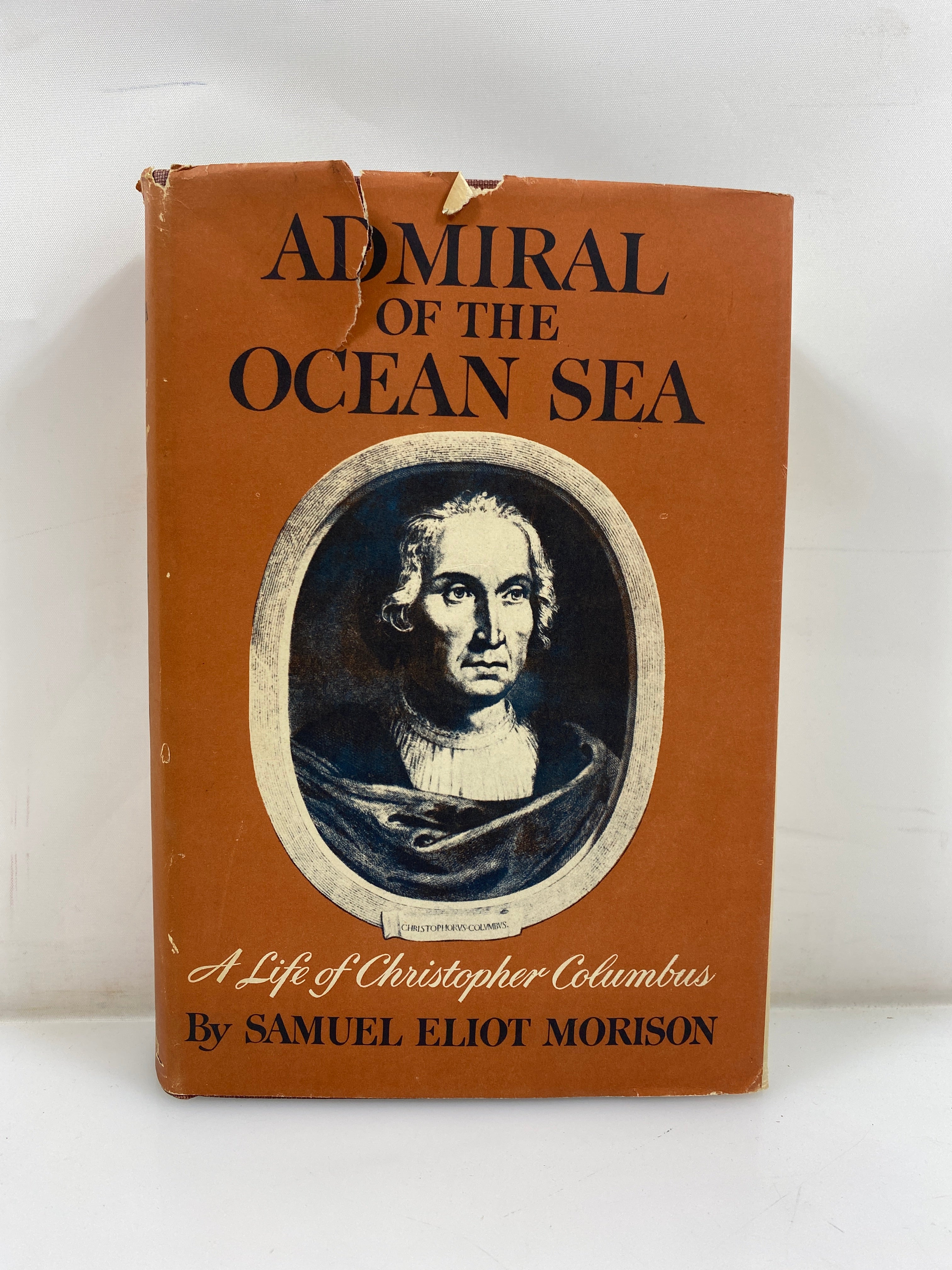 Admiral of the Ocean Sea by Samuel Eliot Morison 1942 HCDJ