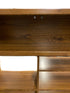 Wooden Desk With Shelves & Cabinet