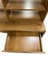 Wooden Desk With Shelves & Cabinet