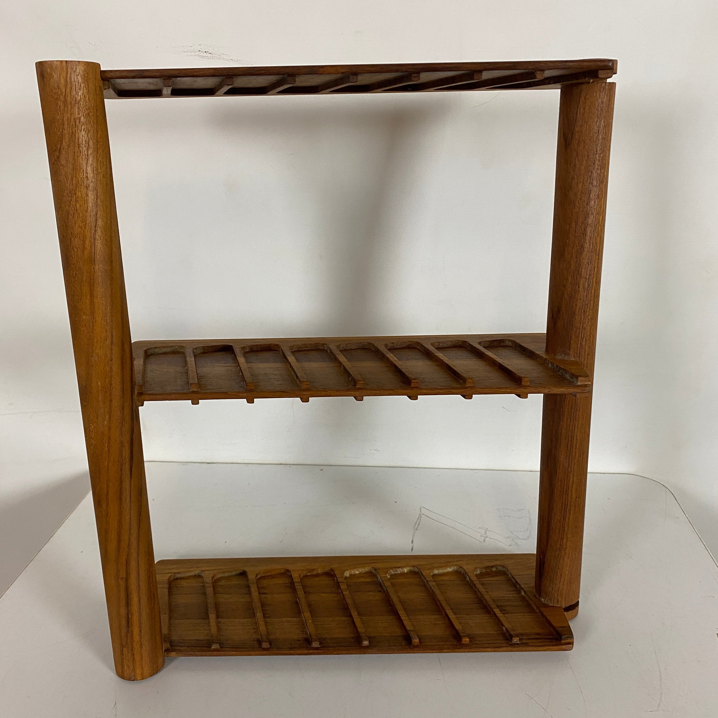 Kalmer Designs Teak Wood Display Stand