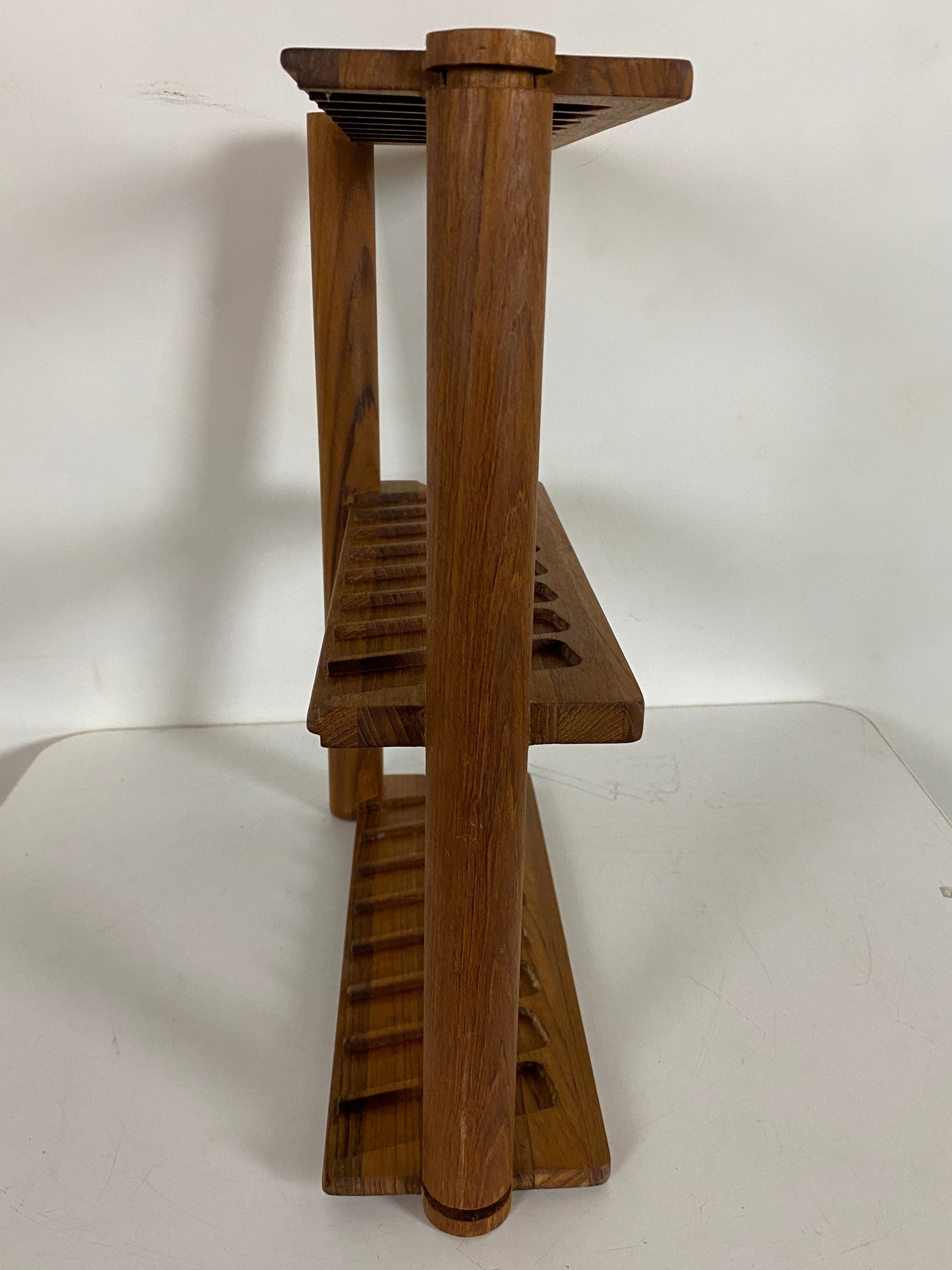 Kalmer Designs Teak Wood Display Stand