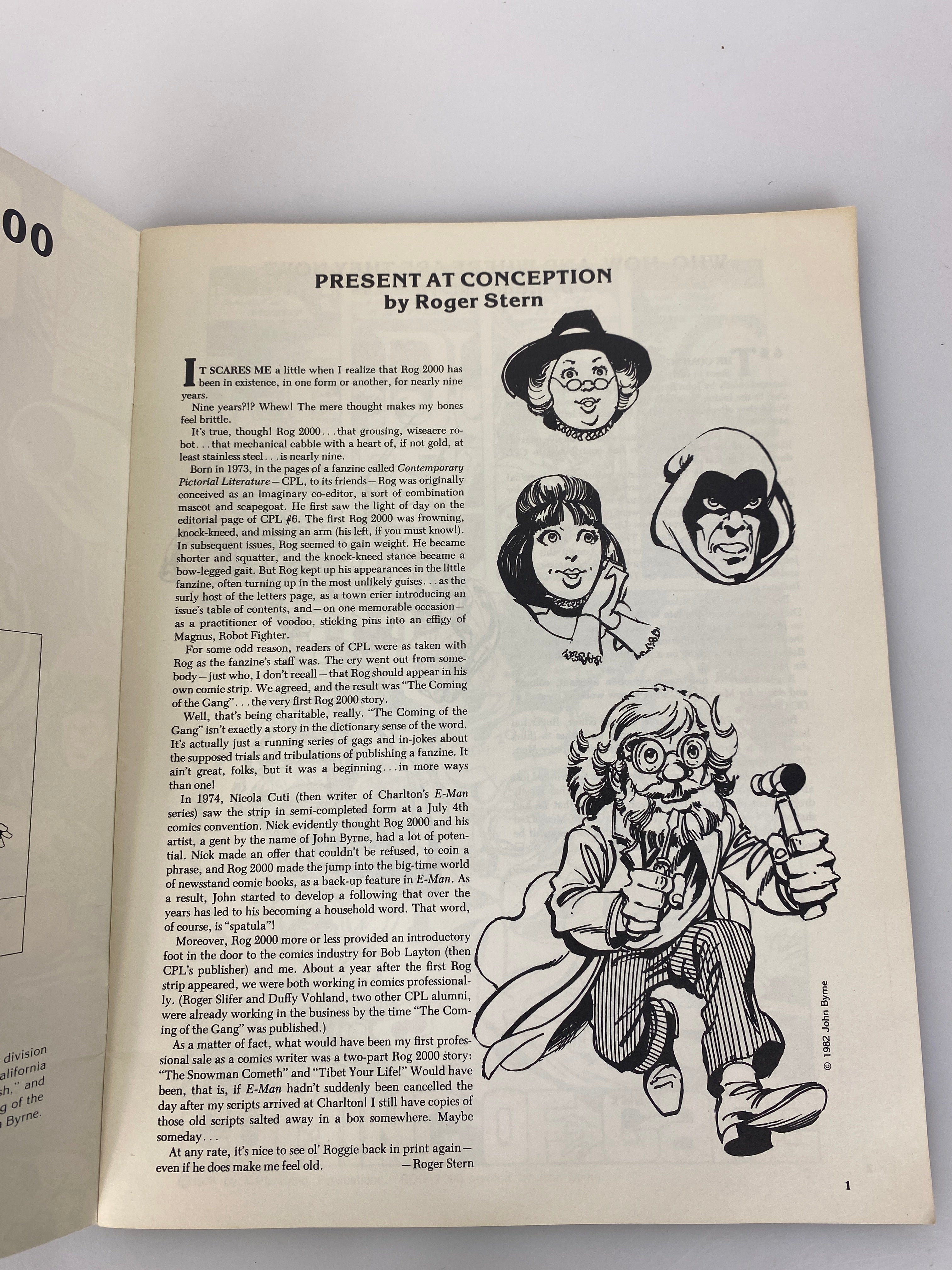 Rog 2000 John Byrne Pacific Comics 1982