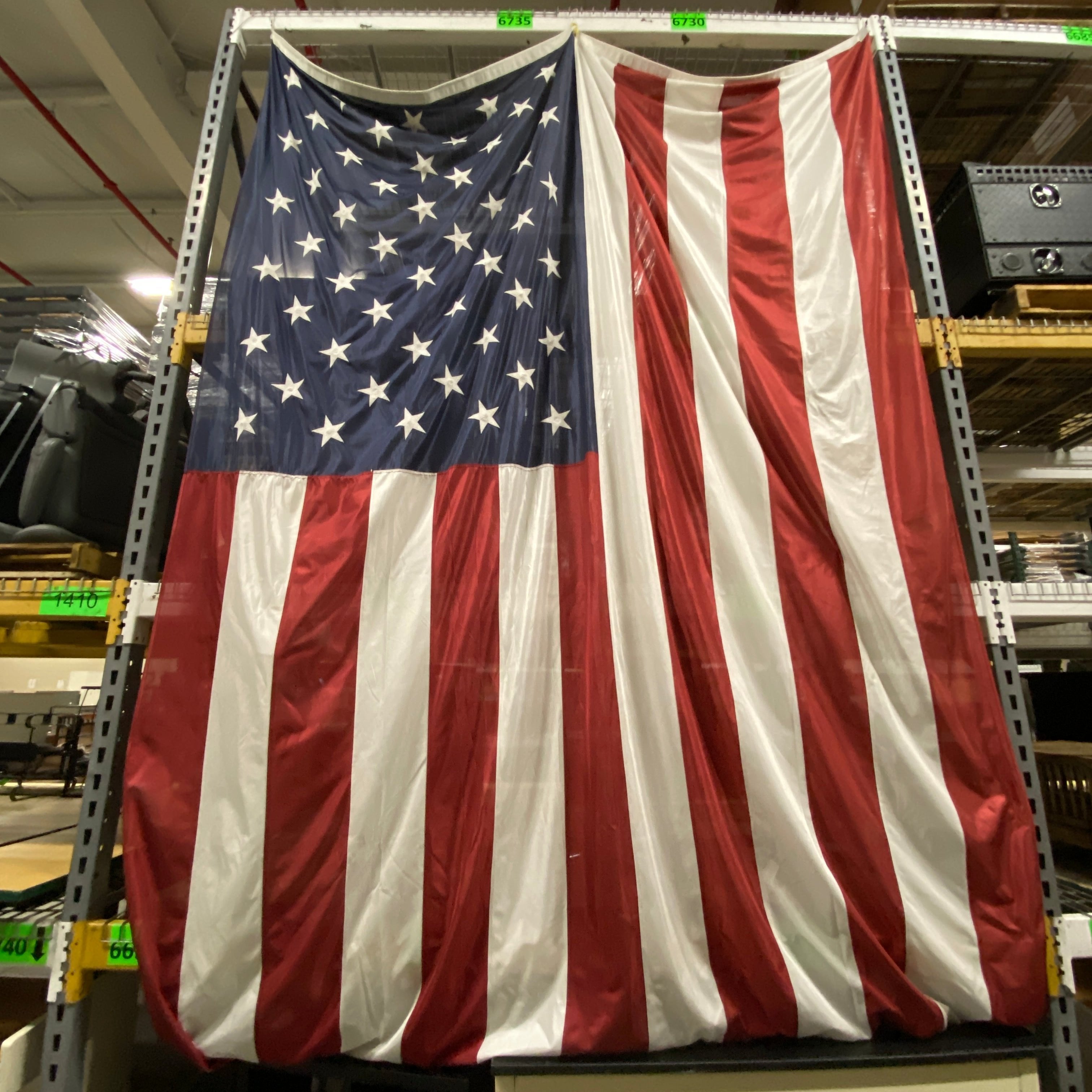 10x15 Foot American Flag with Loop Holes