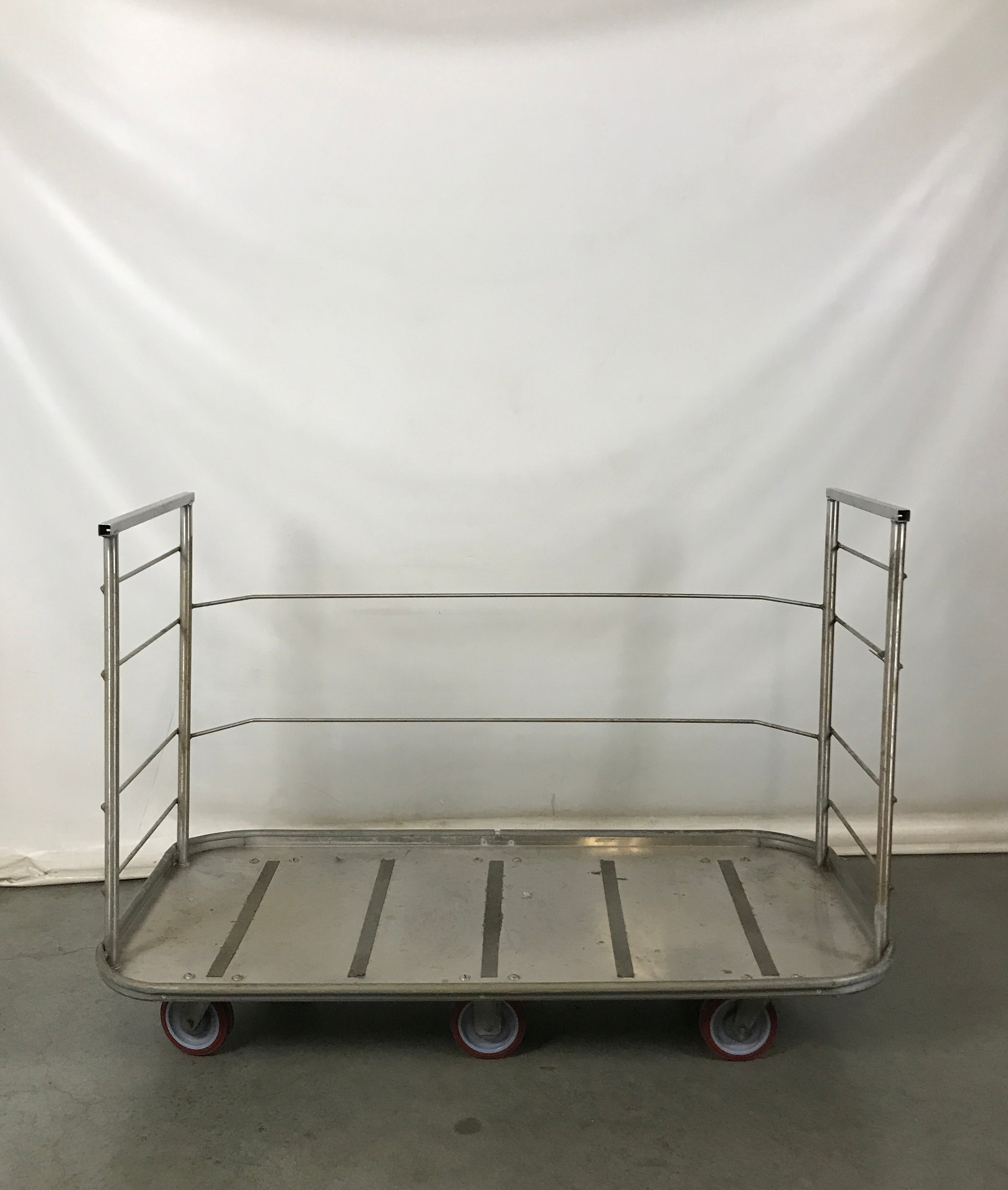 Stainless Steel Wide Rolling Cart